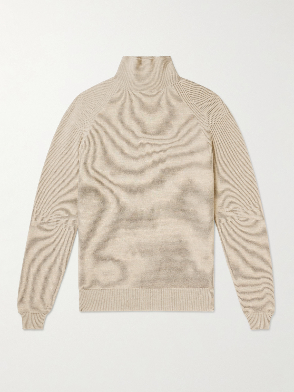 Slim-Fit Virgin Wool-Blend Rollneck Ski Base Layer