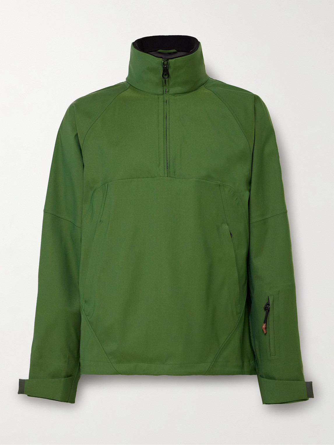 Loro Piana Cardiff Virgin Wool-Blend Half-Zip Ski Jacketen