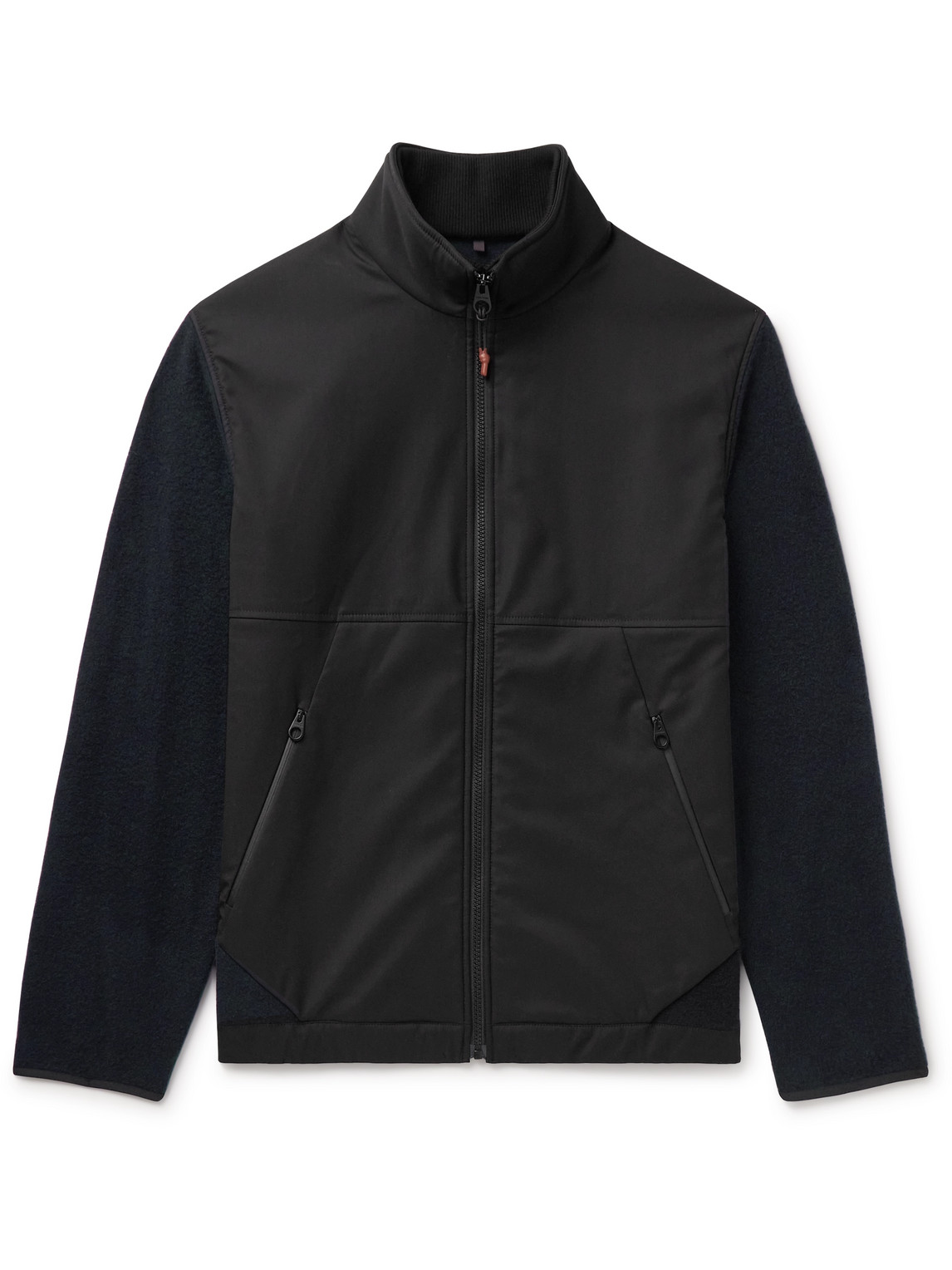 Meribel Panelled Shell and Cashmere Jacket