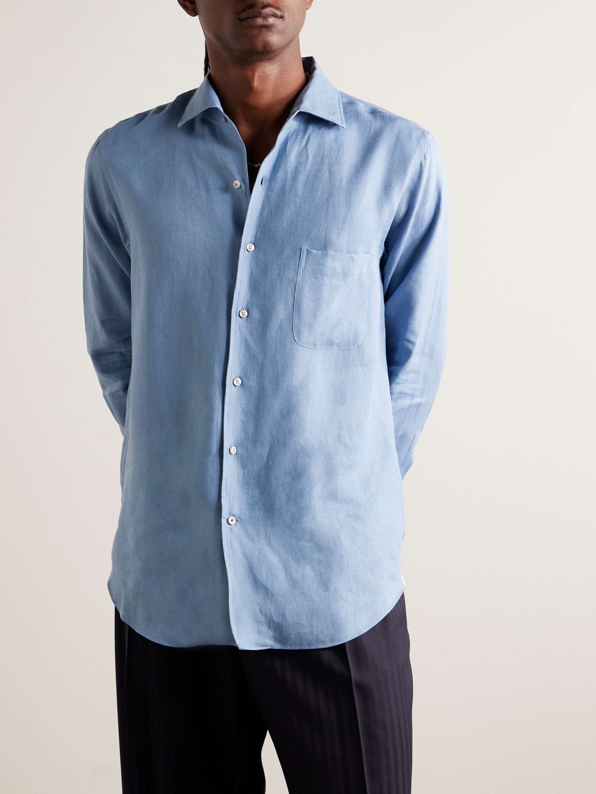 LORO PIANA Arizona Linen Shirt