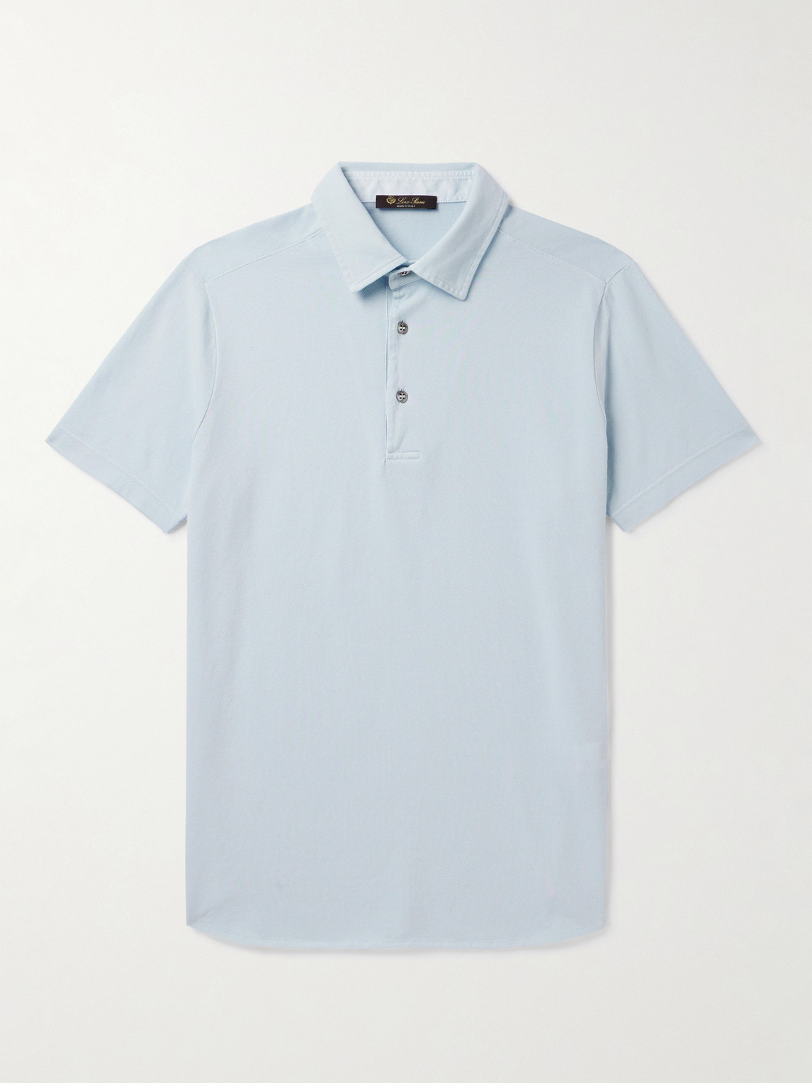 Loro Piana Cotton-Piqué Polo Shirt - Men