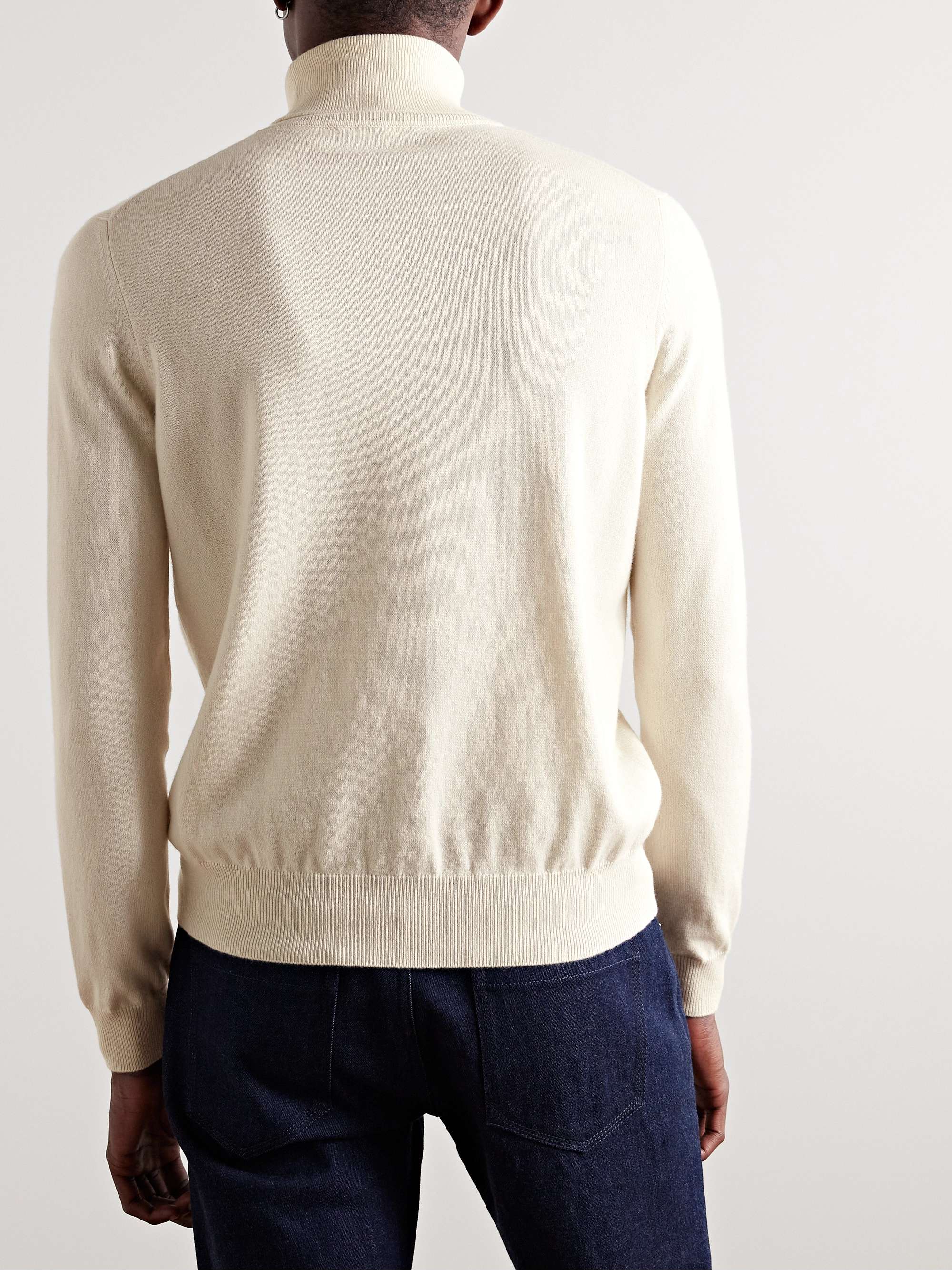 LORO PIANA Slim-Fit Baby Cashmere Rollneck Sweater
