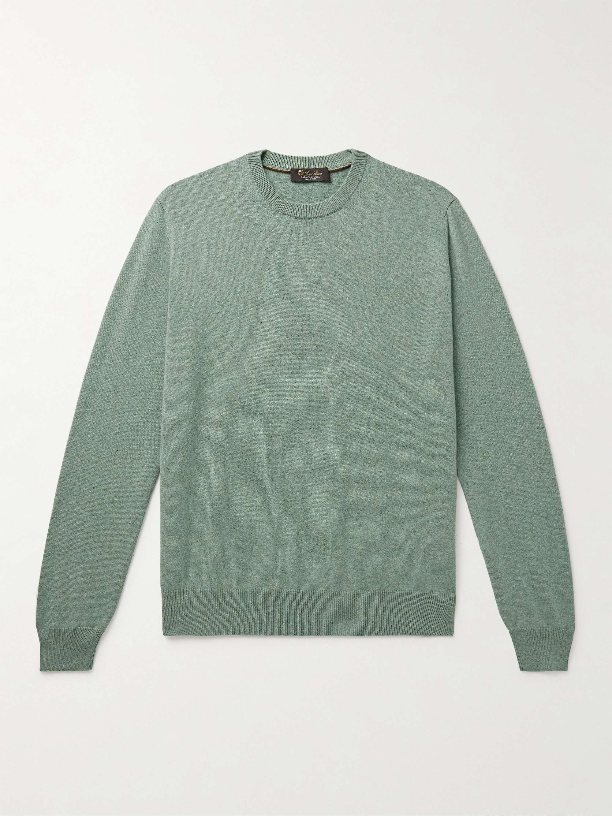 LORO PIANA Slim-Fit Baby Cashmere Sweater for Men | MR PORTER