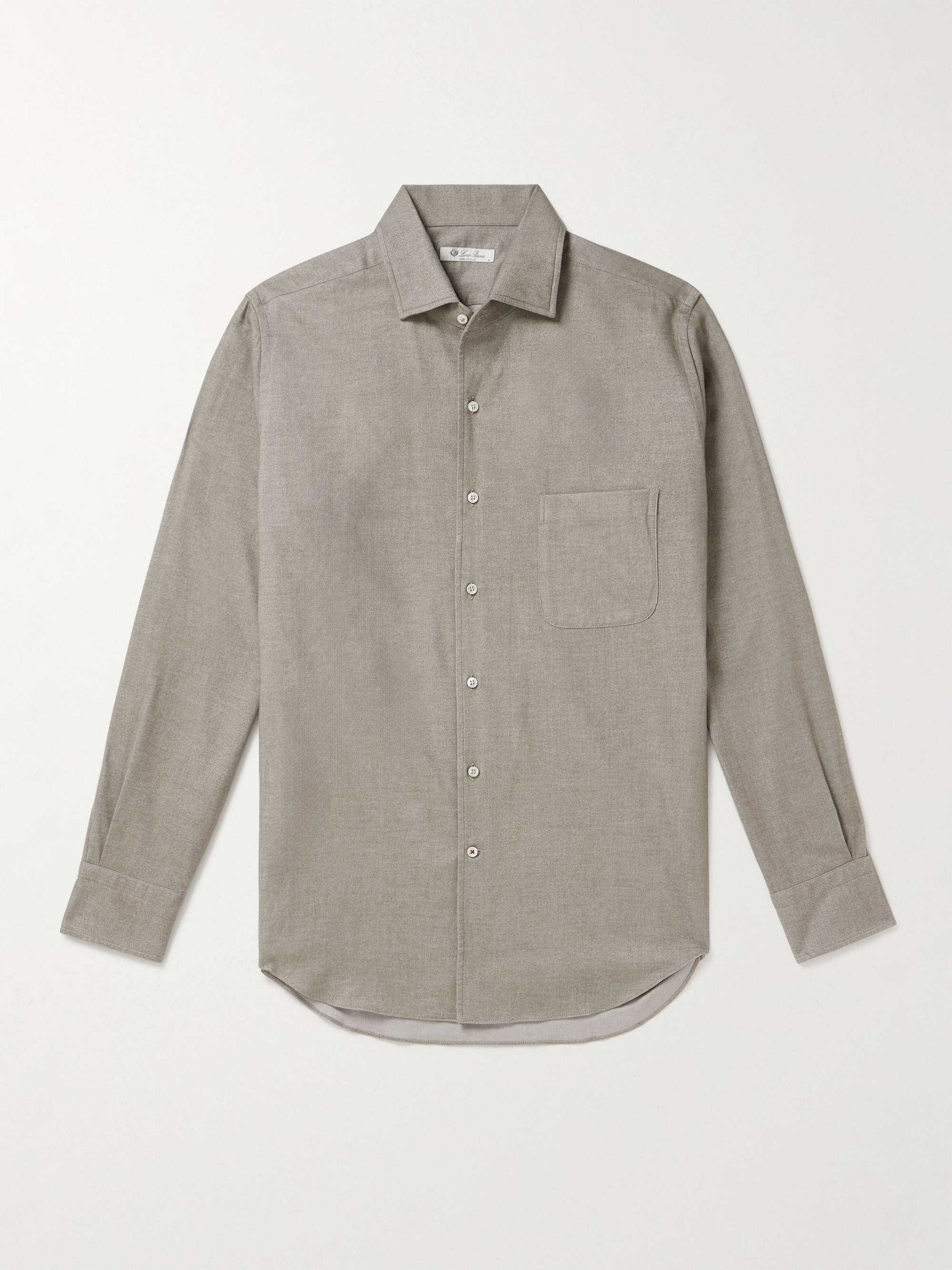 LORO PIANA André Cotton-Twill Shirt for Men | MR PORTER