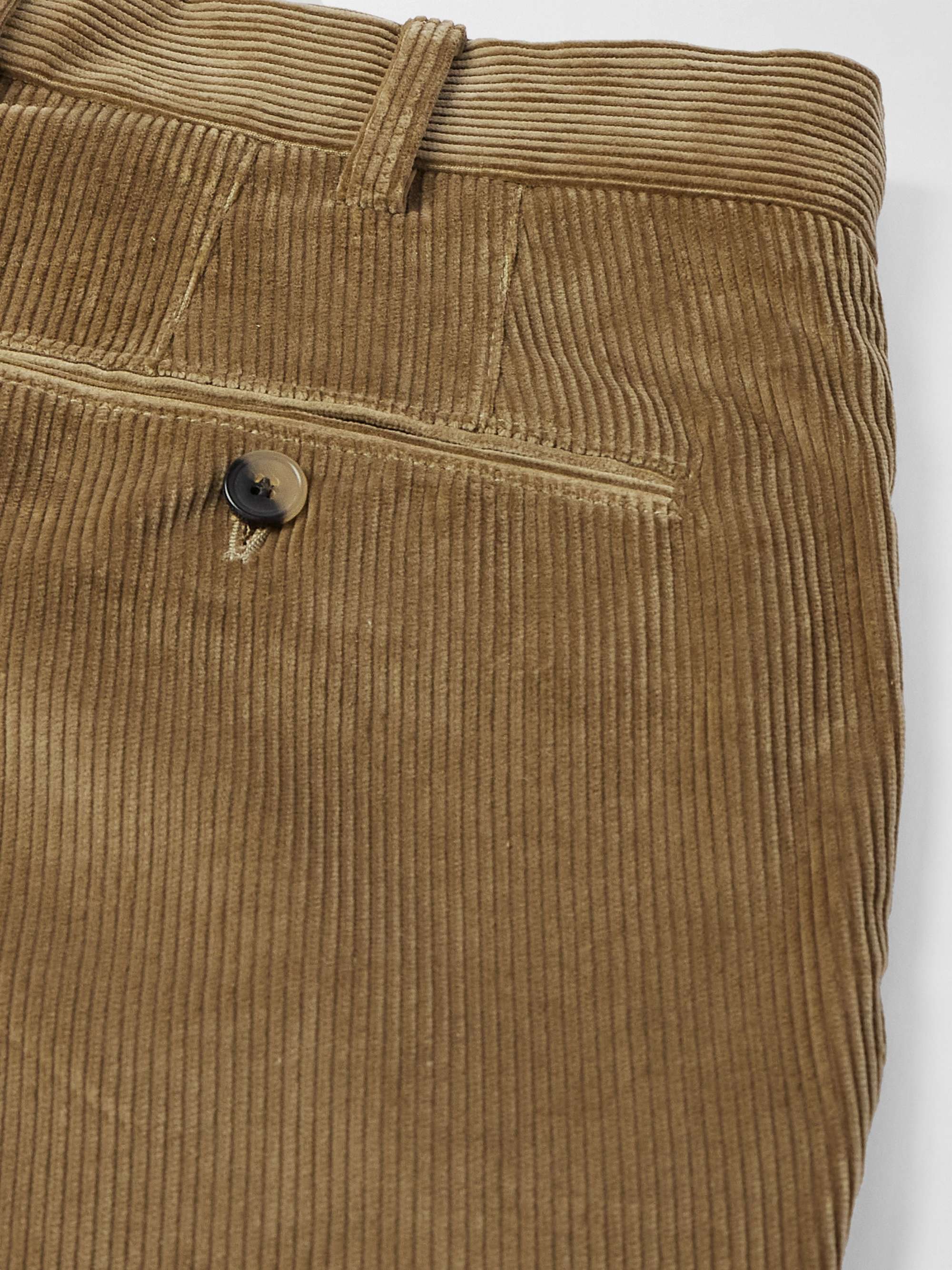 LORO PIANA Straight-Leg Cotton-Corduroy Trousers for Men | MR PORTER