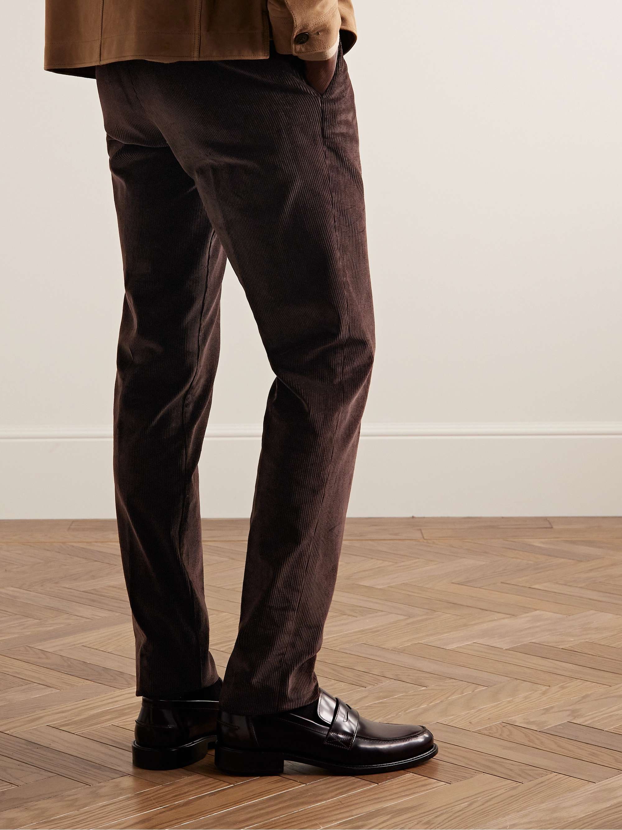 LORO PIANA Cotton-Corduroy Trousers