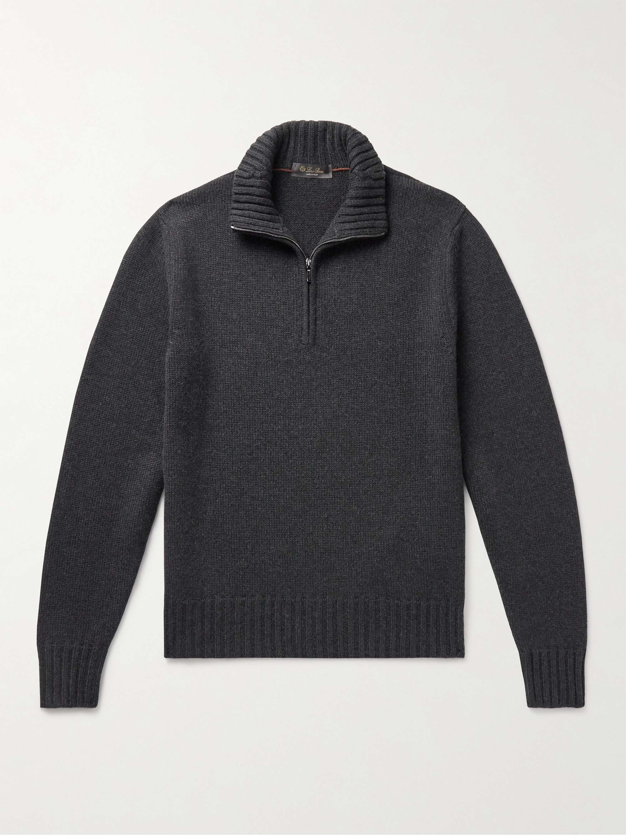 LORO PIANA Cashmere Half-Zip Sweater for Men | MR PORTER