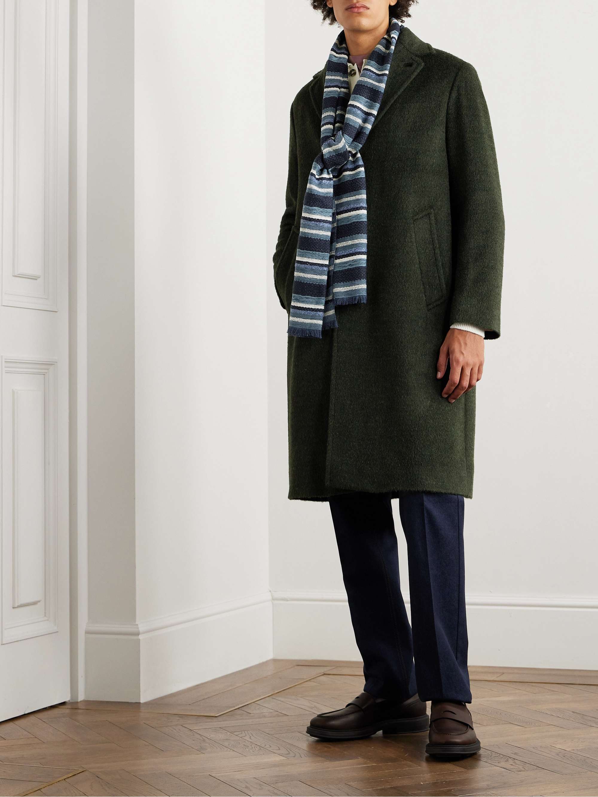 Loro piana wool coat outlet