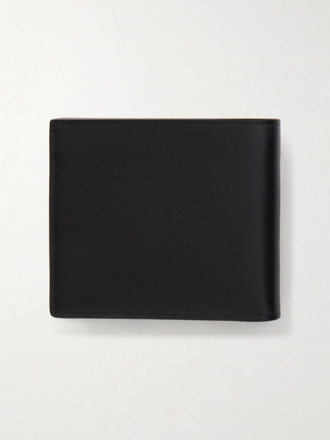 Logo-Print Leather Bifold Wallet — 2