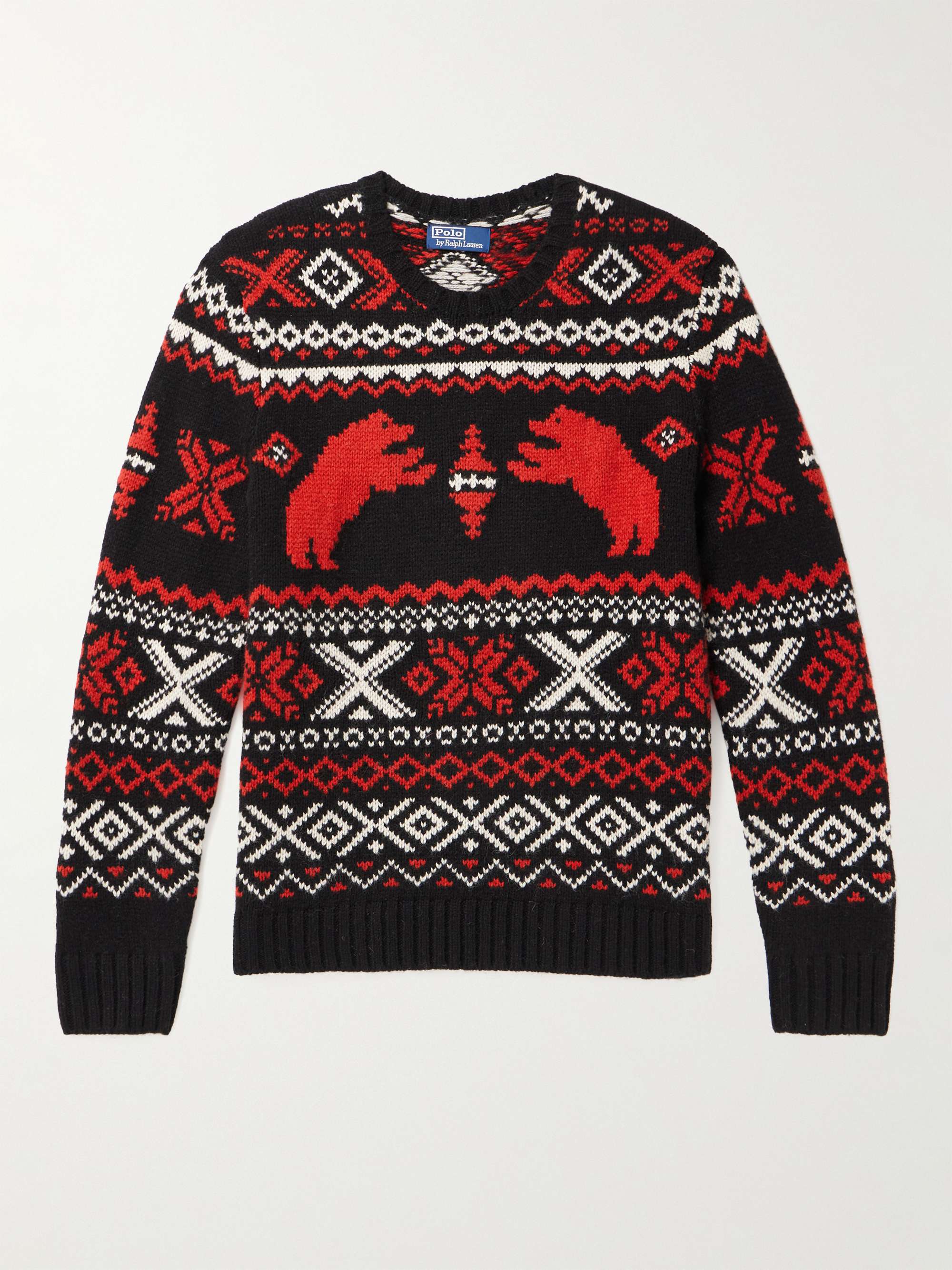 POLO RALPH LAUREN Fair Isle Wool Sweater for Men | MR PORTER