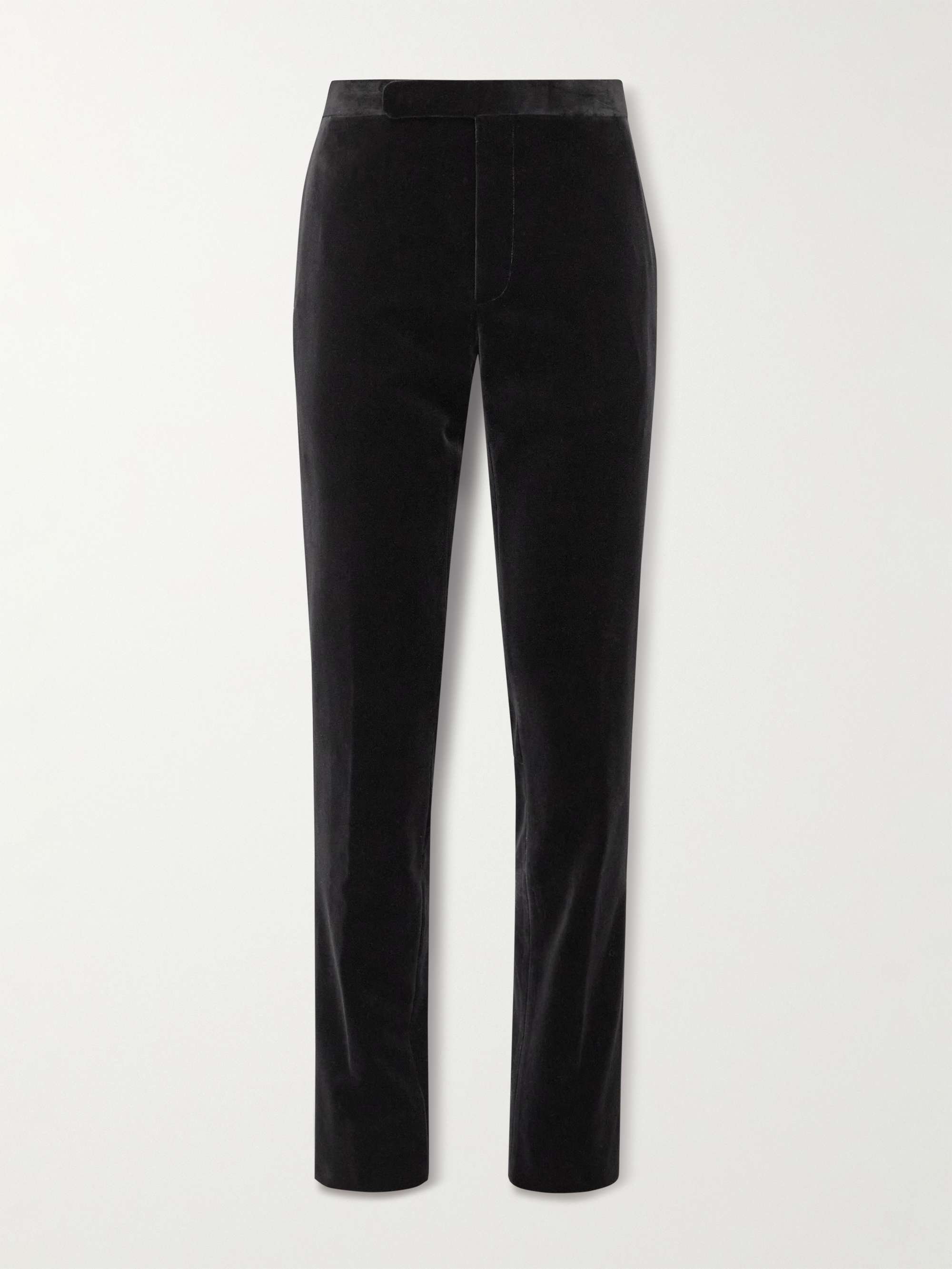 Black velvet suit pants | The Kooples