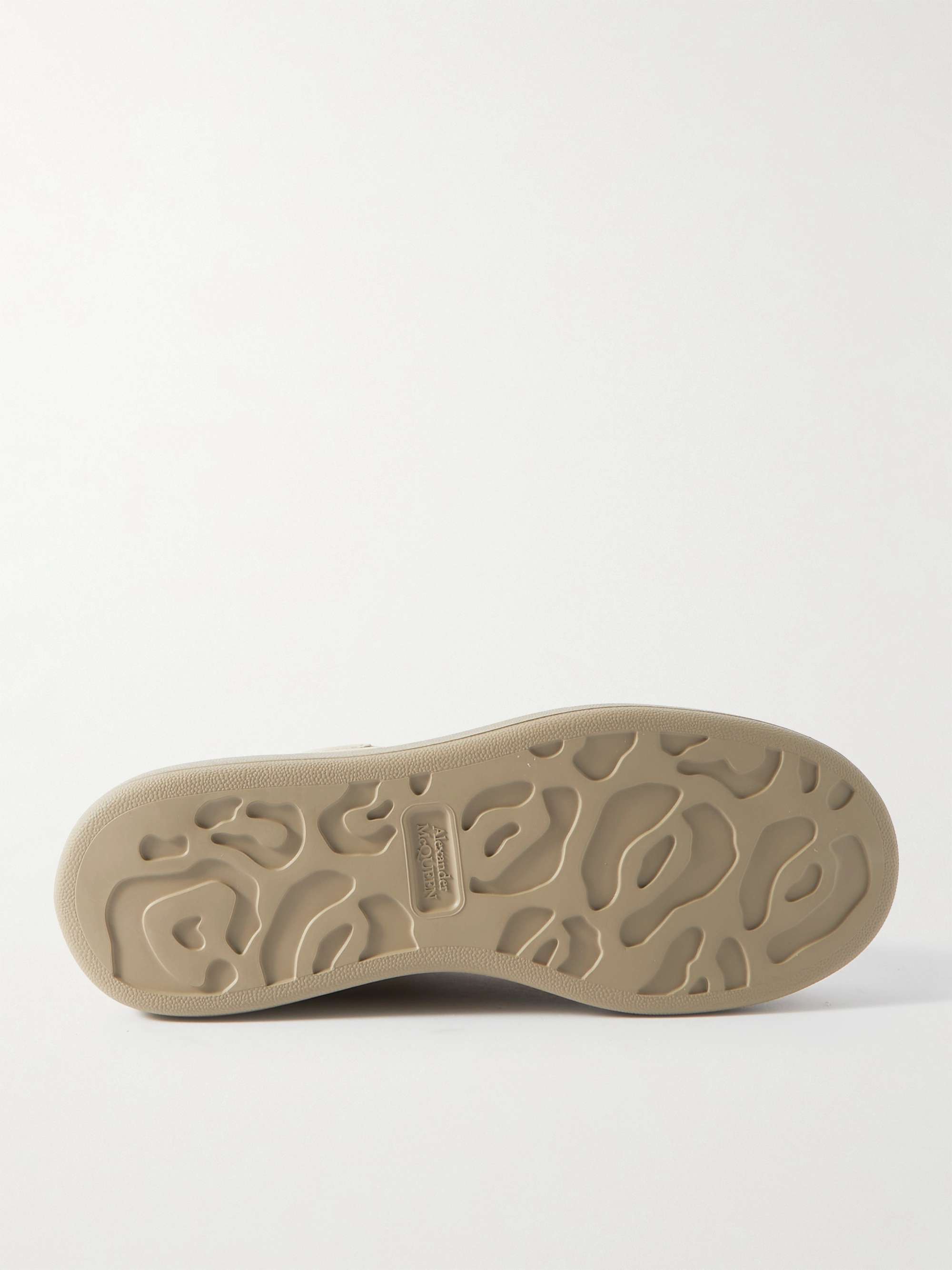 ALEXANDER MCQUEEN Exaggerated-Sole Suede Sneakers