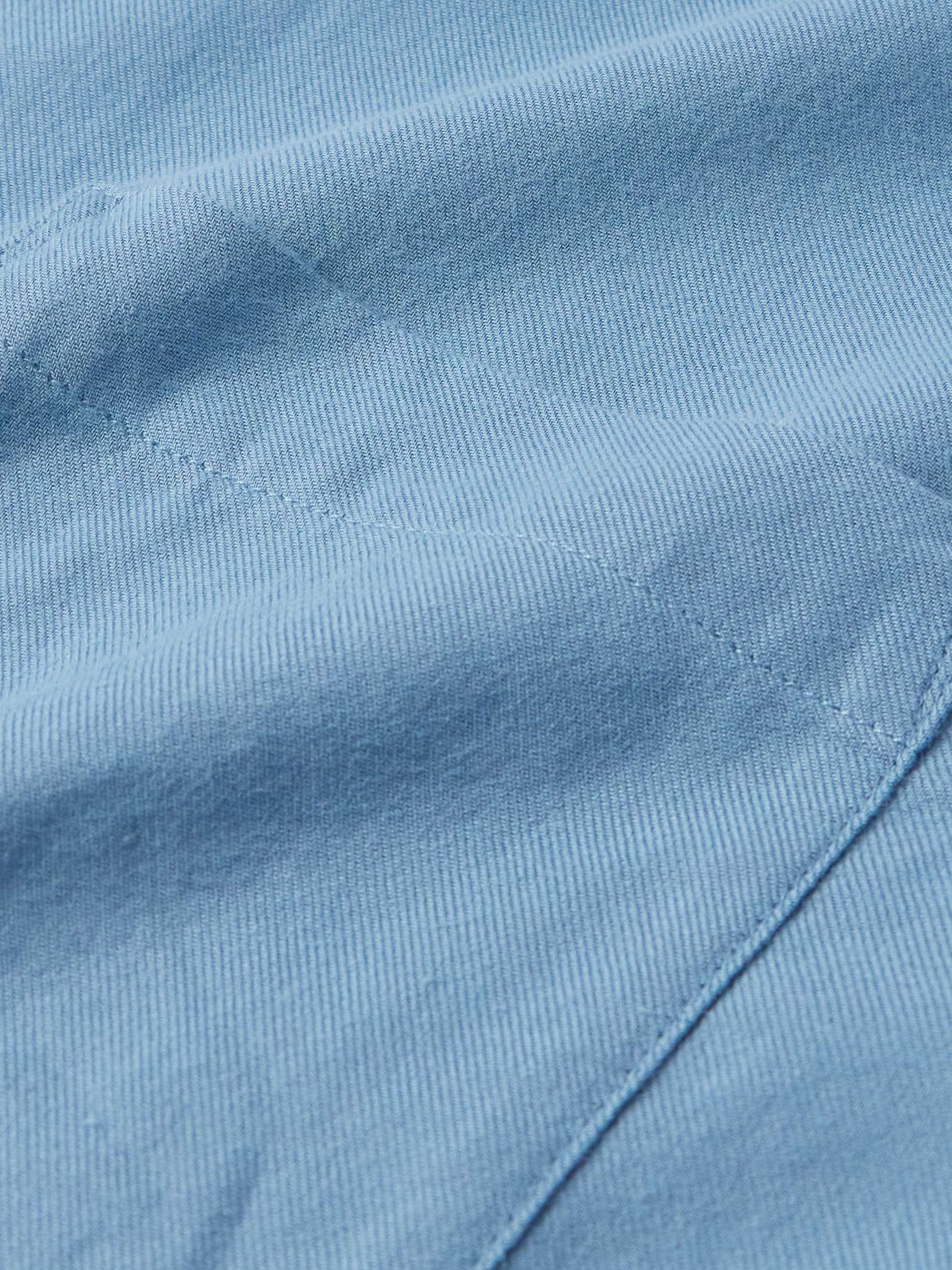 NN07 Arne Slim-Fit Button-Down Collar Cotton-Twill Shirt