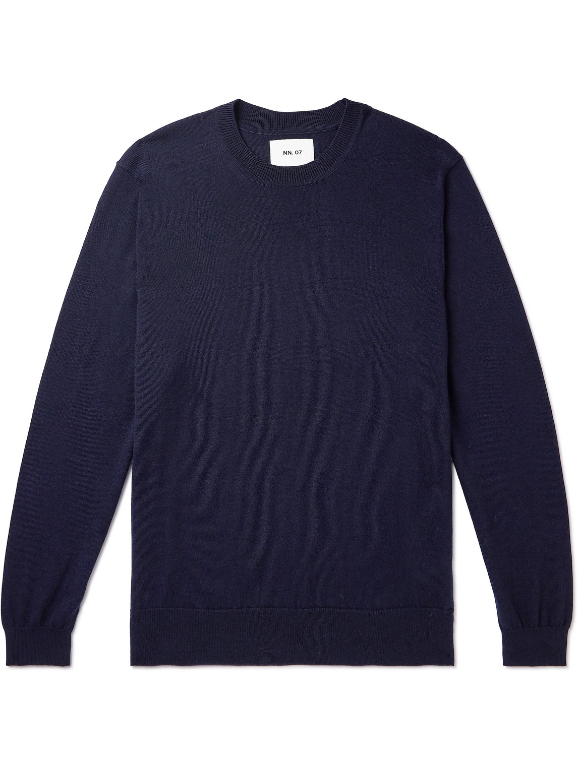 Nn07 Ted 6605 Wool Sweater In Blue