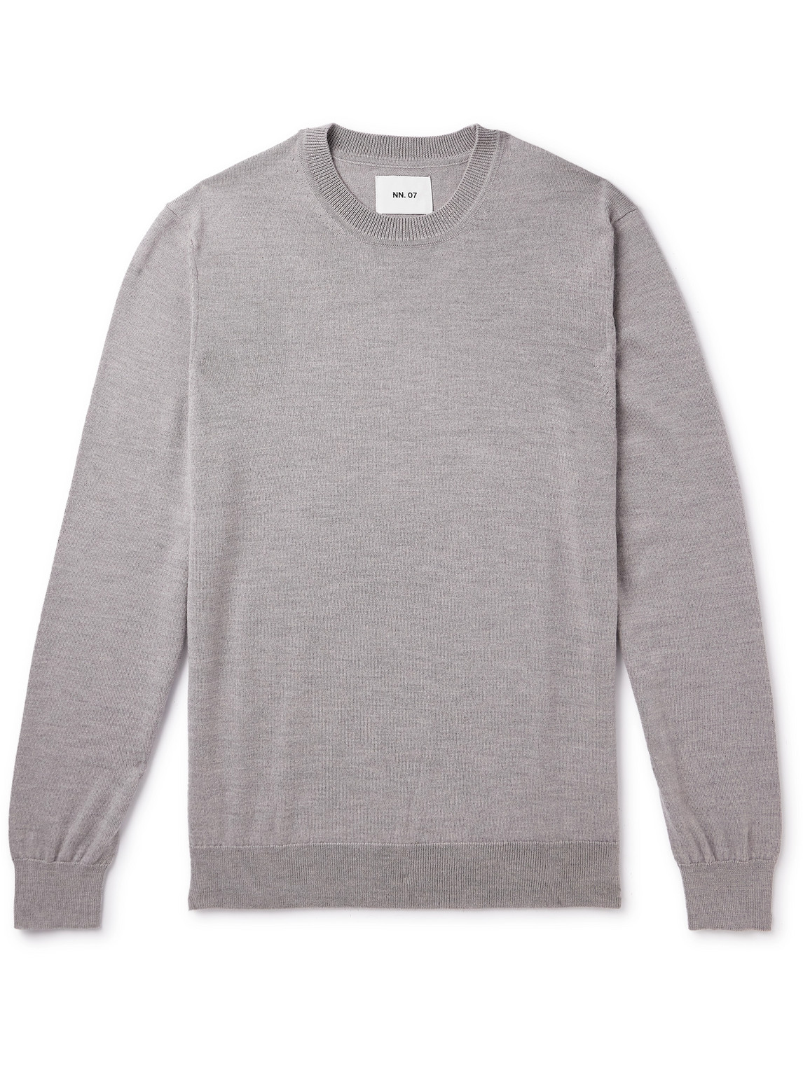 Nn07 Ted 6605 Wool Sweater In Gray