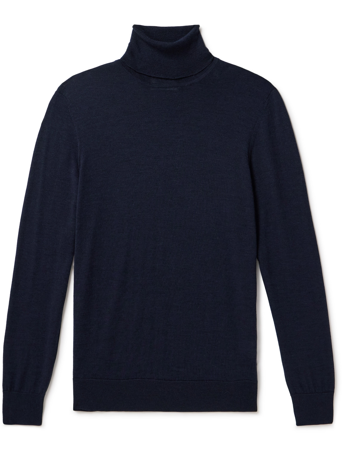 Shop Nn07 Richard 6611 Wool Turtleneck Sweater In Blue