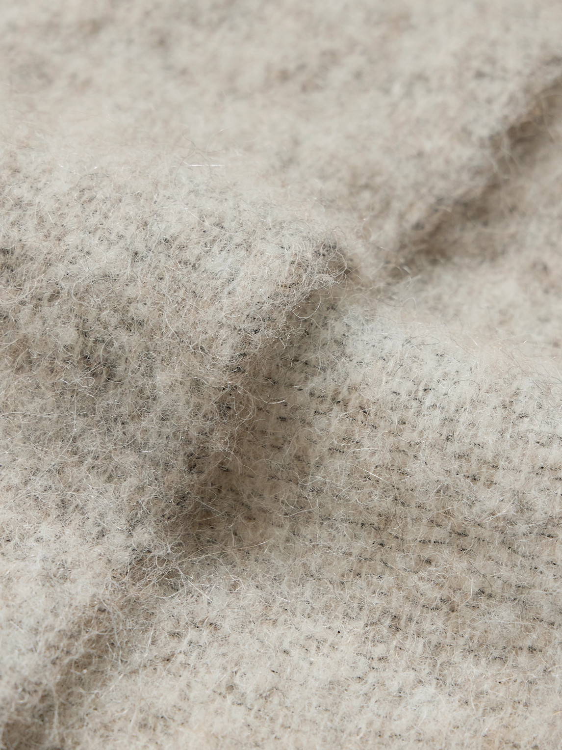 Nn07 Fringed Wool-blend Scarf In Neutrals