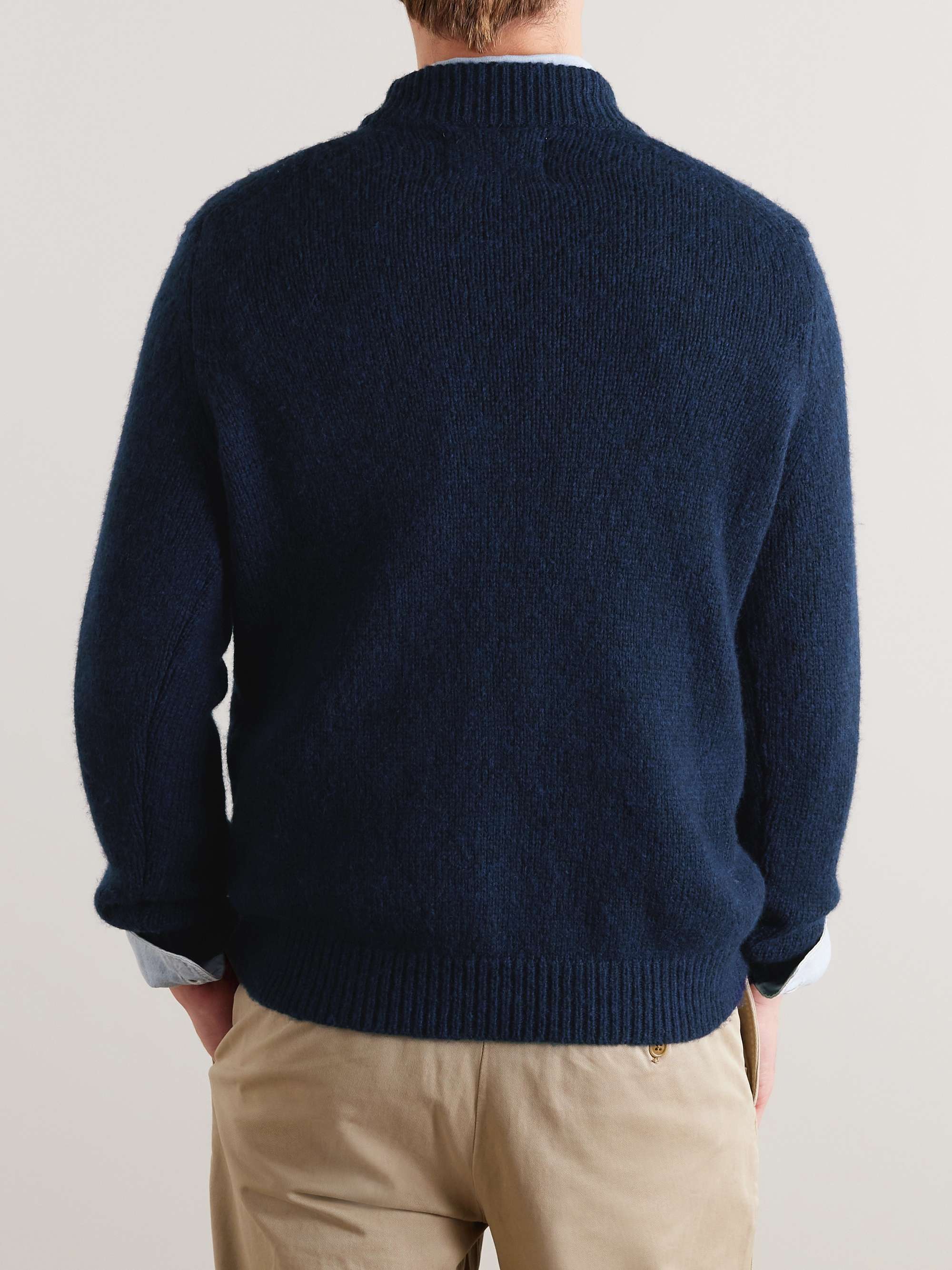 NN07 Nick 6367 Merino Wool-Blend Rollneck Sweater
