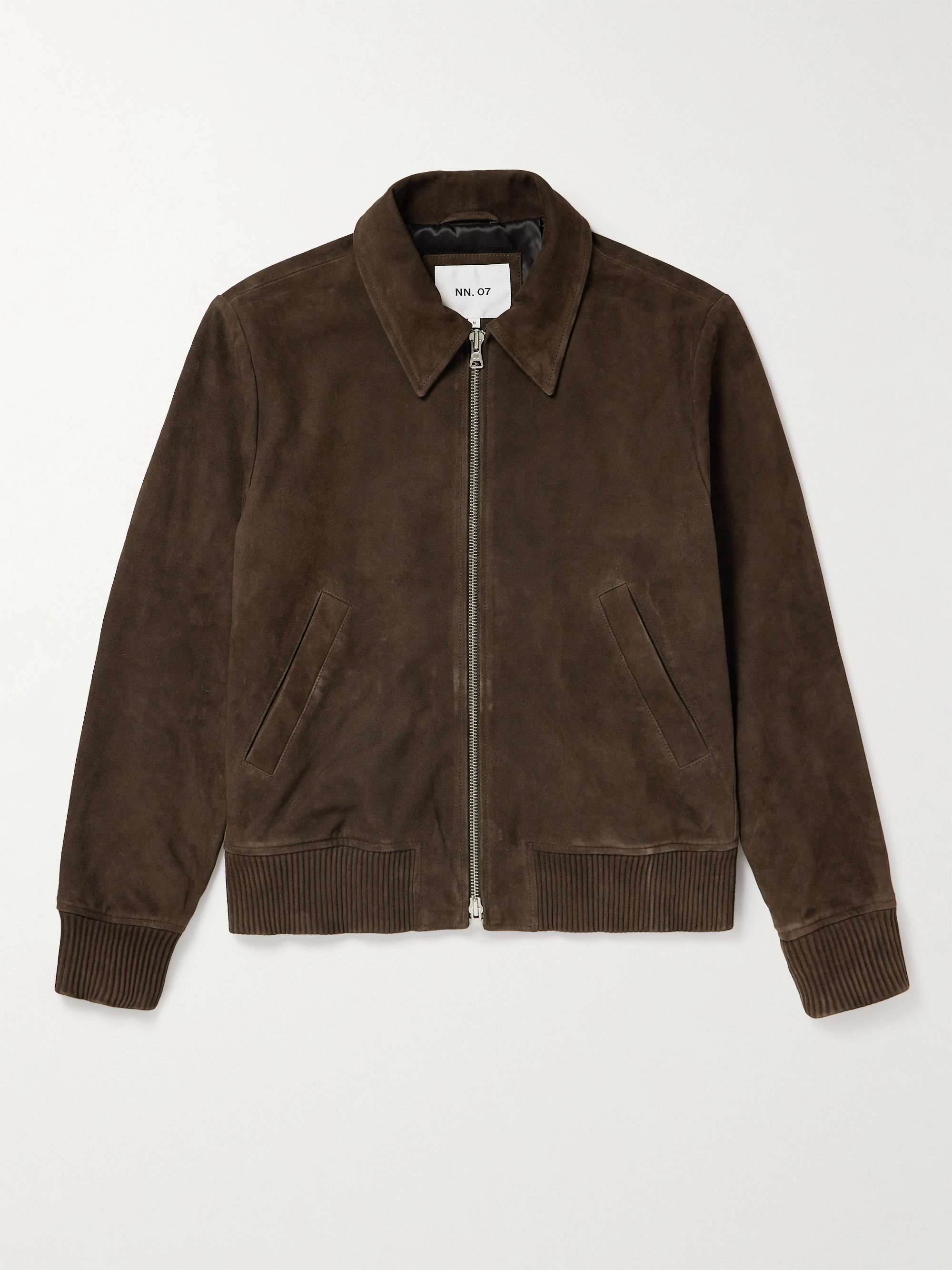 NN07 + Throwing Fits Florian Suede Jacket for Men | MR PORTER