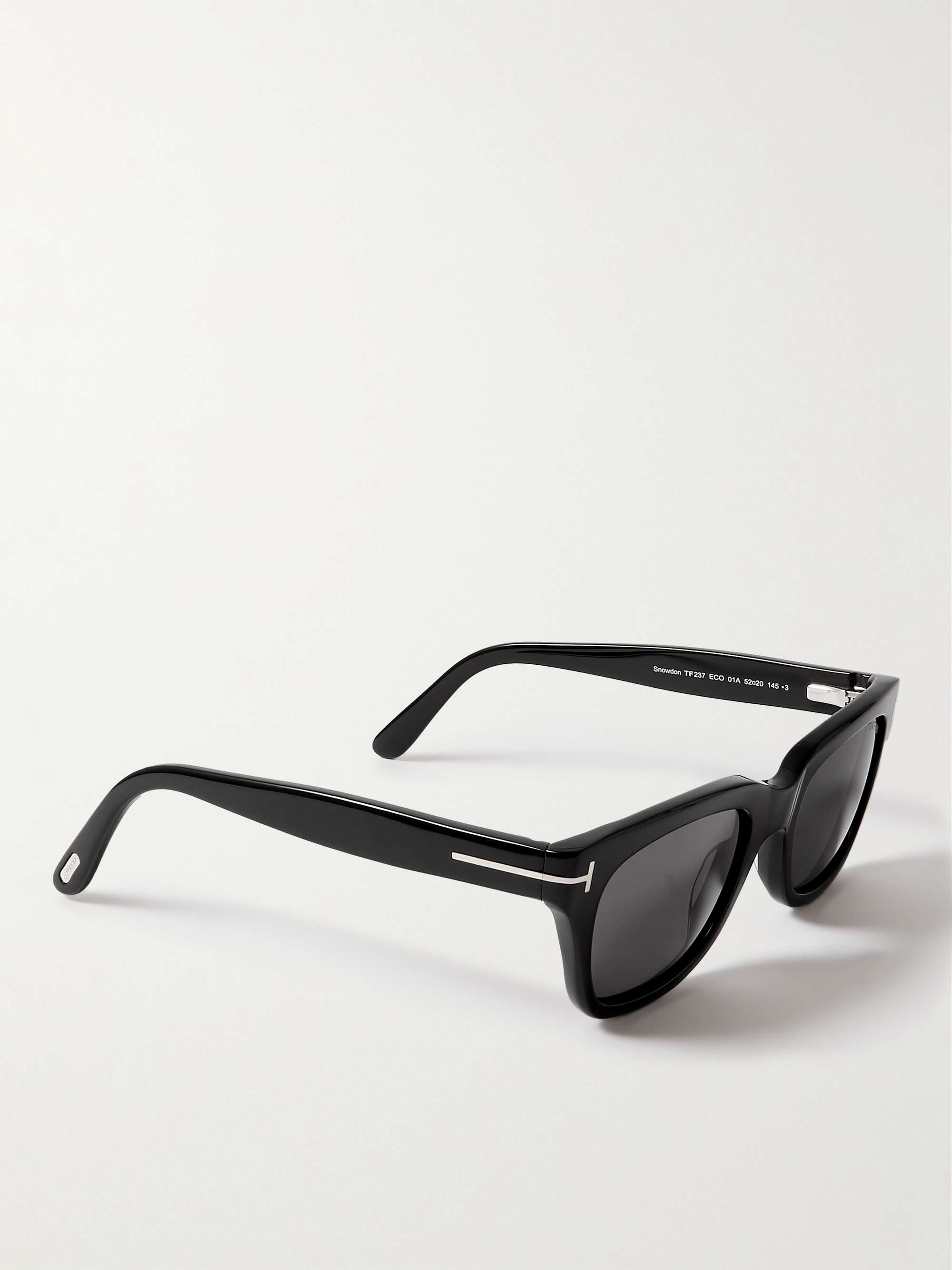 TOM FORD EYEWEAR Snowdon Square-Frame Acetate Sunglasses for Men | MR ...