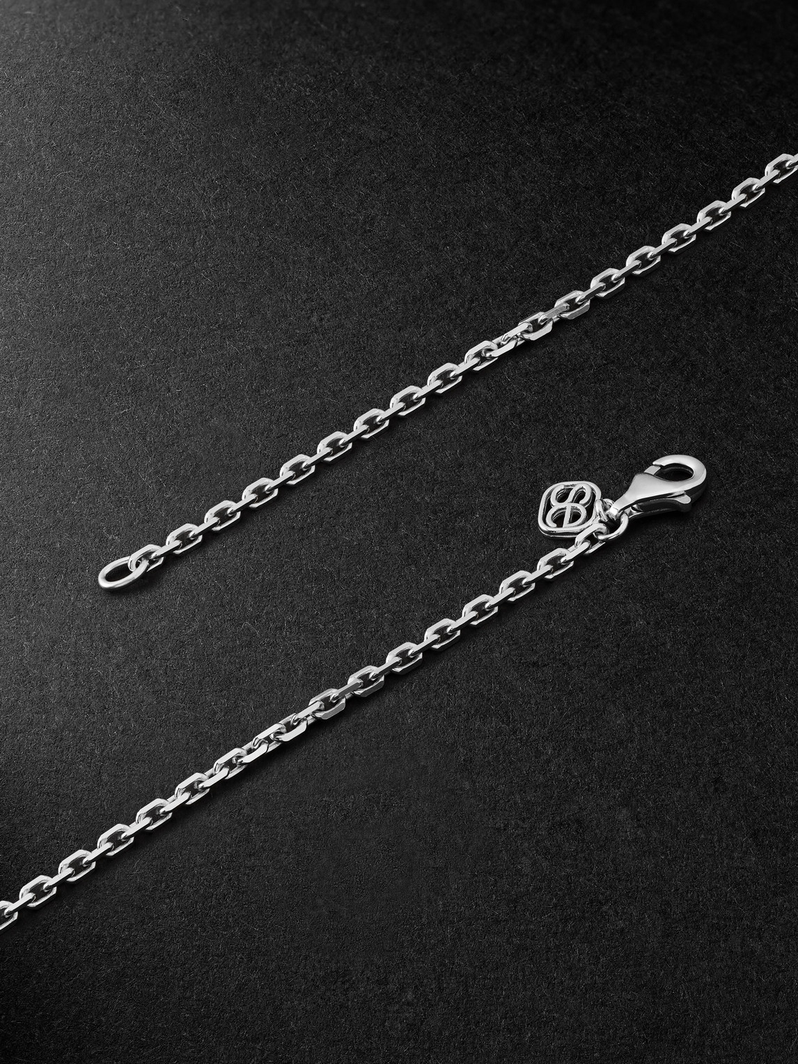 Sydney Evan White Gold Diamond Pendant Necklace In Silver