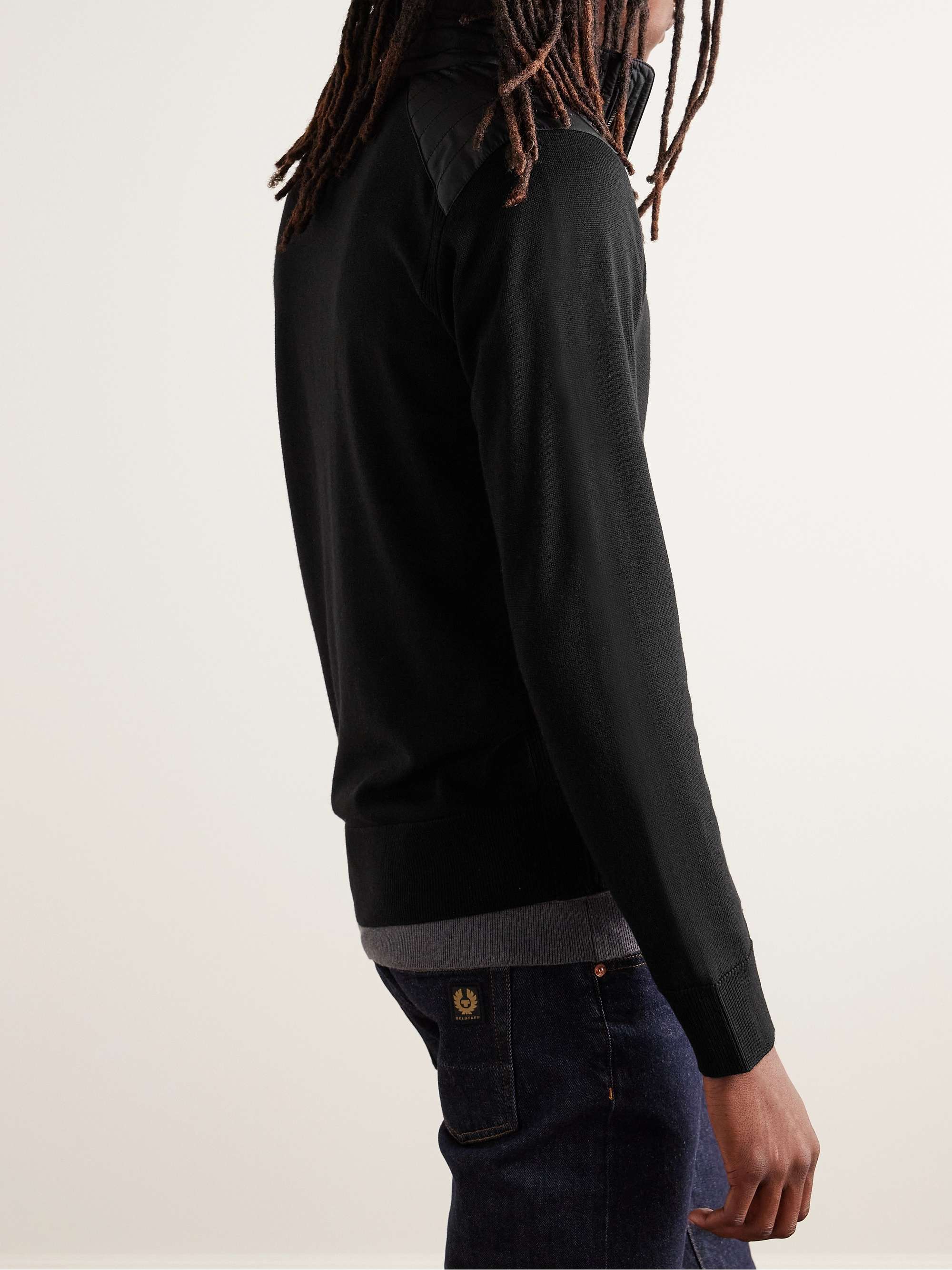 BELSTAFF Kilmington Wool Half-Zip Sweater