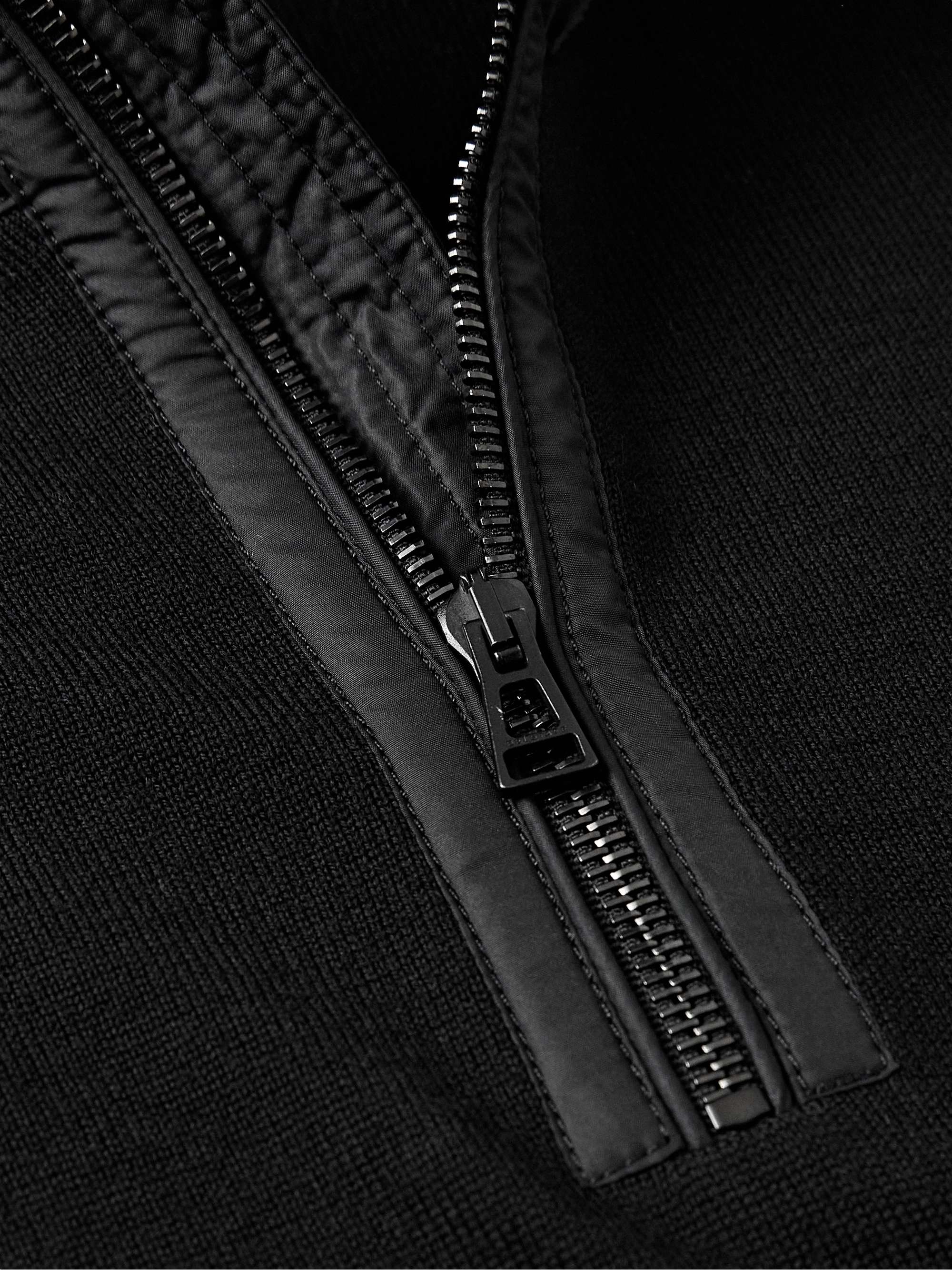 BELSTAFF Kilmington Wool Half-Zip Sweater