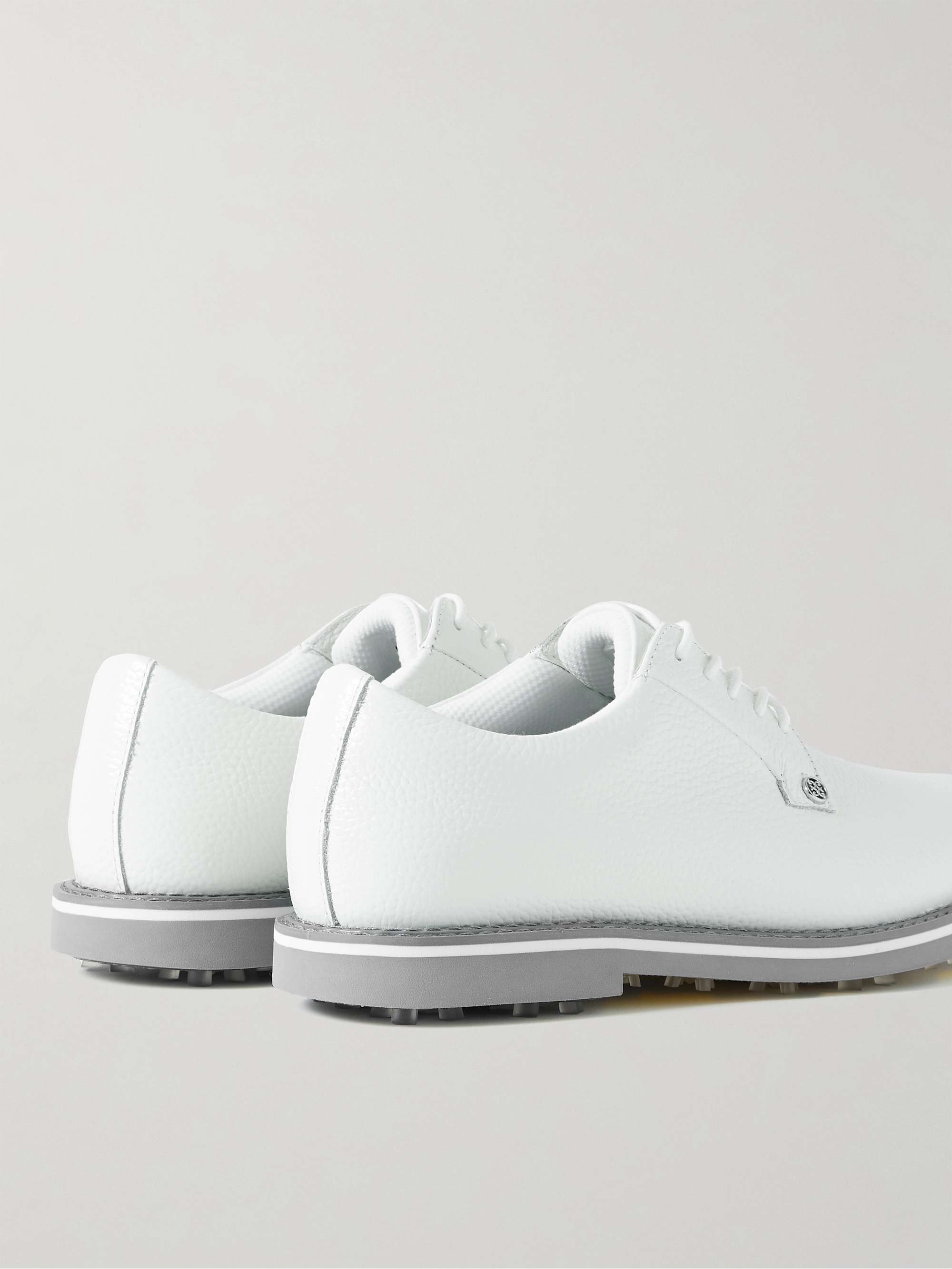 G/FORE Gallivanter Pebble-Grain Leather Golf Shoes