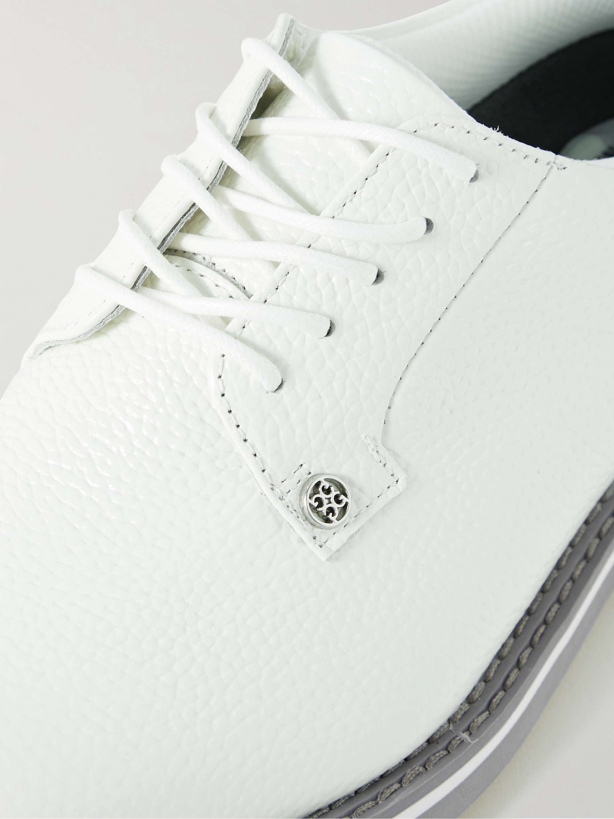 G/FORE Gallivanter Pebble-Grain Leather Golf Shoes