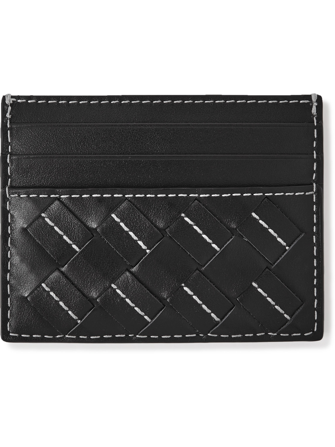 Bottega Veneta Intrecciato Leather Cardholder