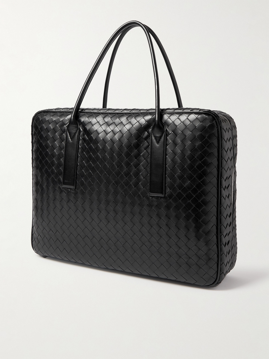 Bottega Veneta - Large Intrecciato Embellished Leather Briefcase
