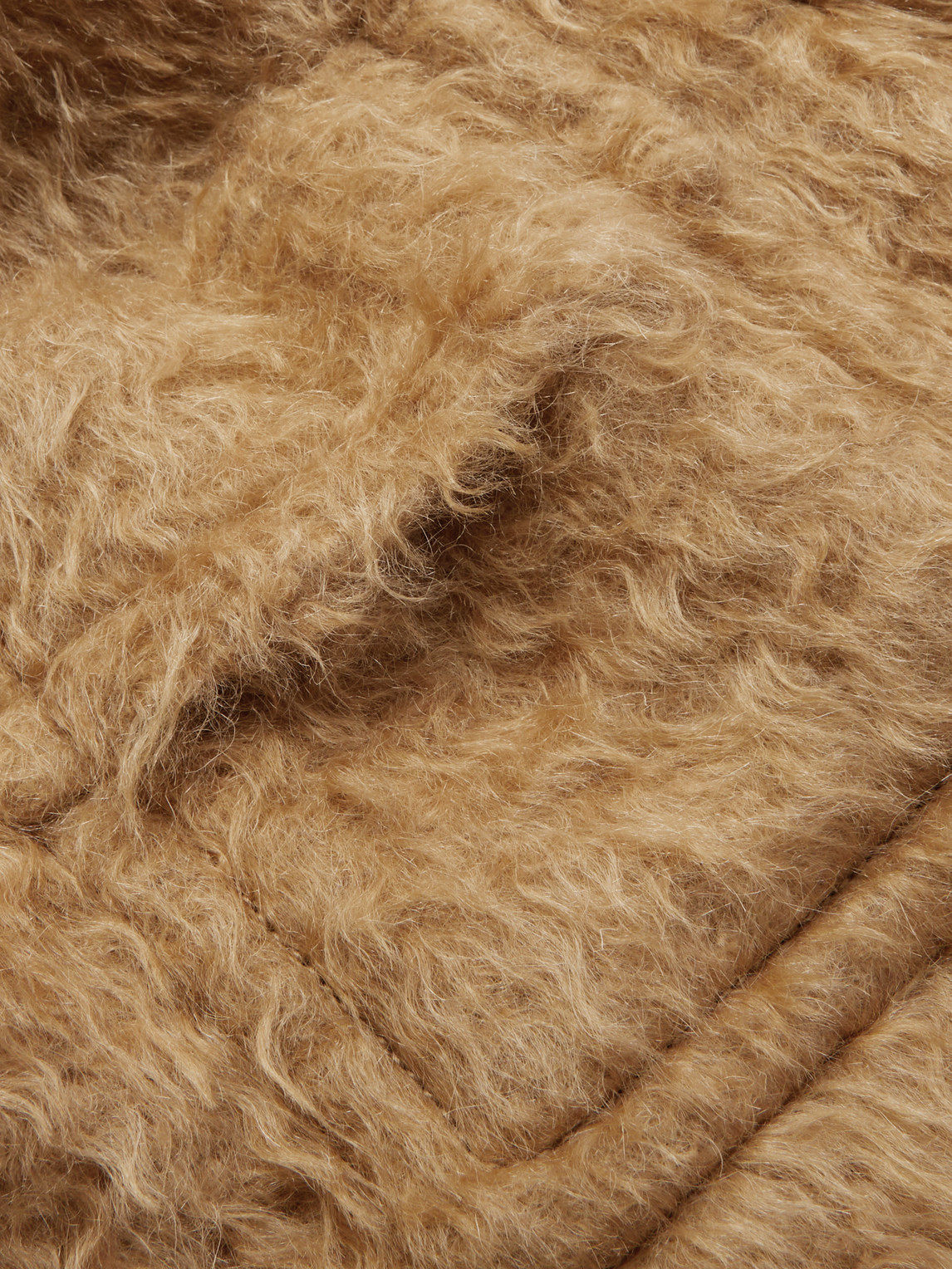 Shop Bottega Veneta Brushed Wool And Mohair-blend Coat In Neutrals
