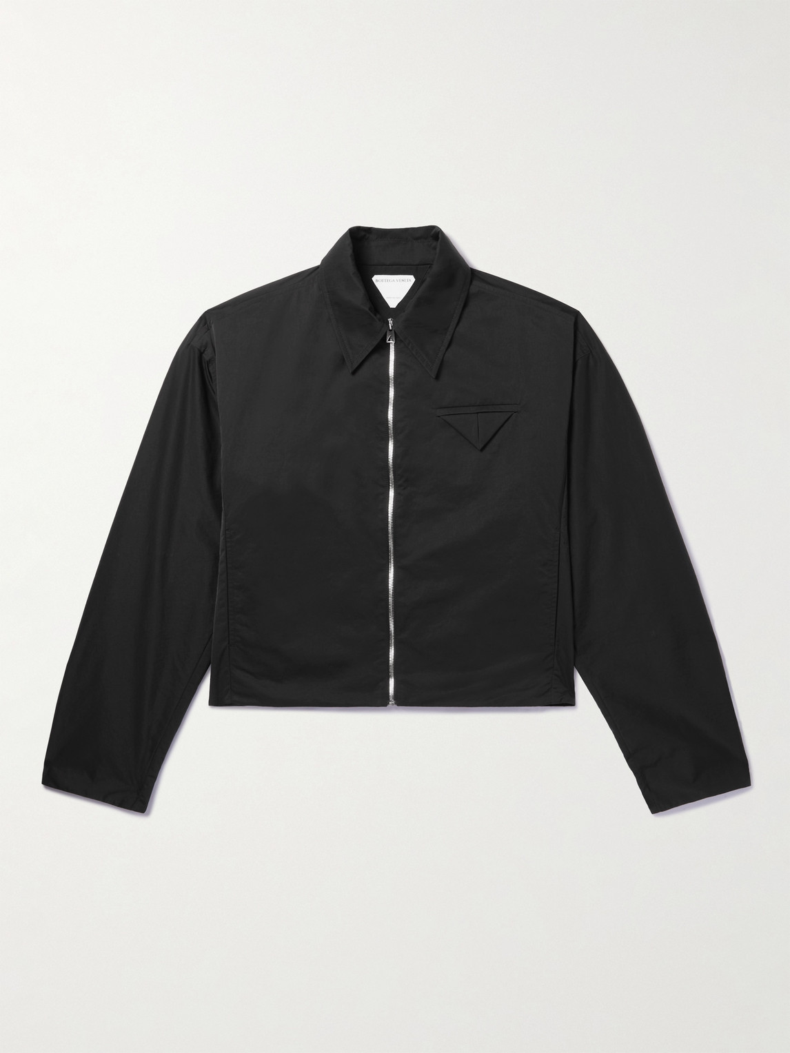 Bottega Veneta Tech Nylon Jacket In Black