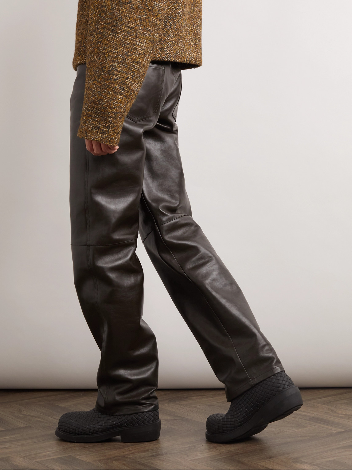 Bottega Veneta Fireman Intrecciato Rubber Boots | Smart Closet