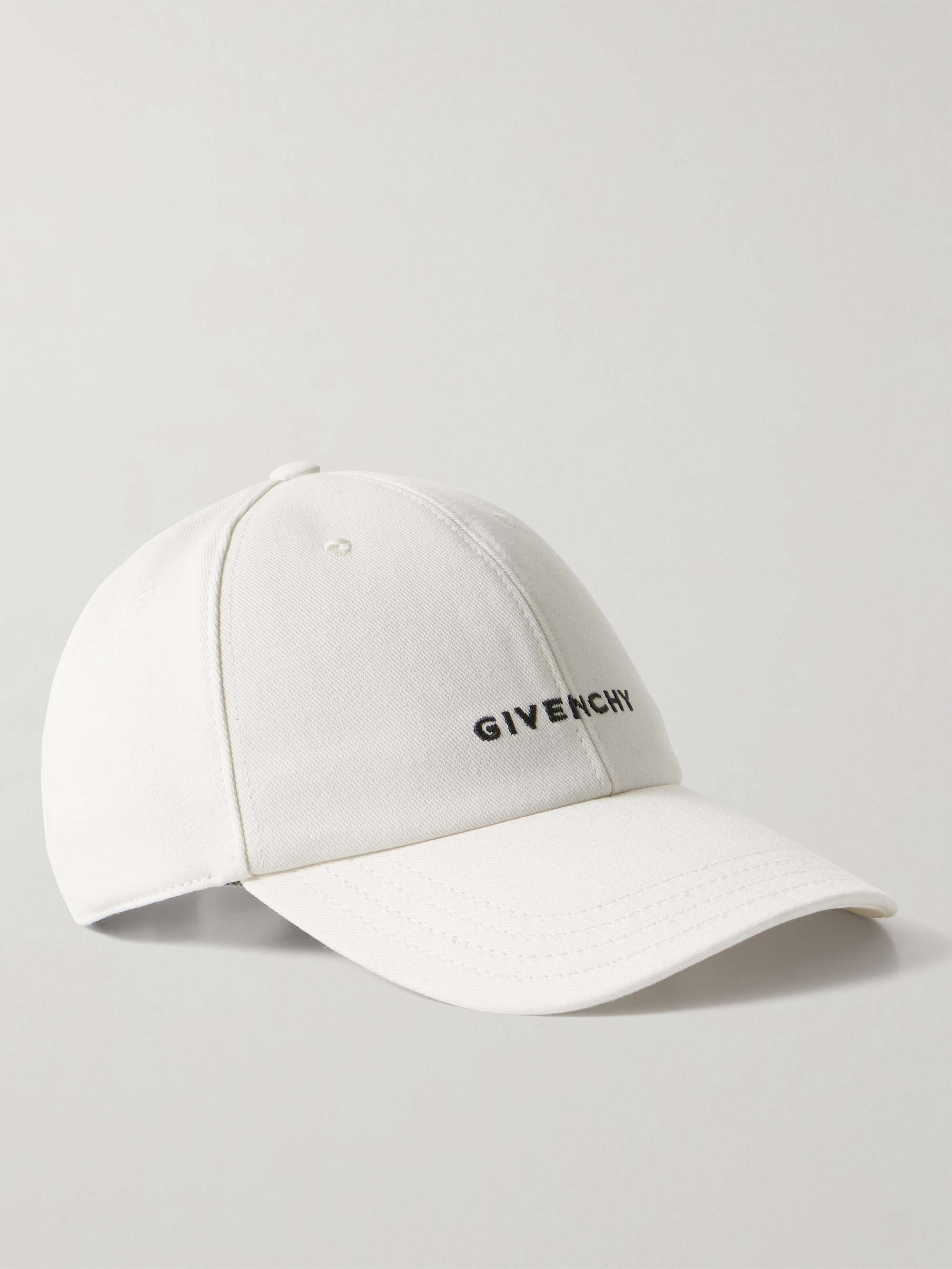 GIVENCHY Logo-Embroidered Cotton-Blend Twill Baseball Cap for Men | MR ...