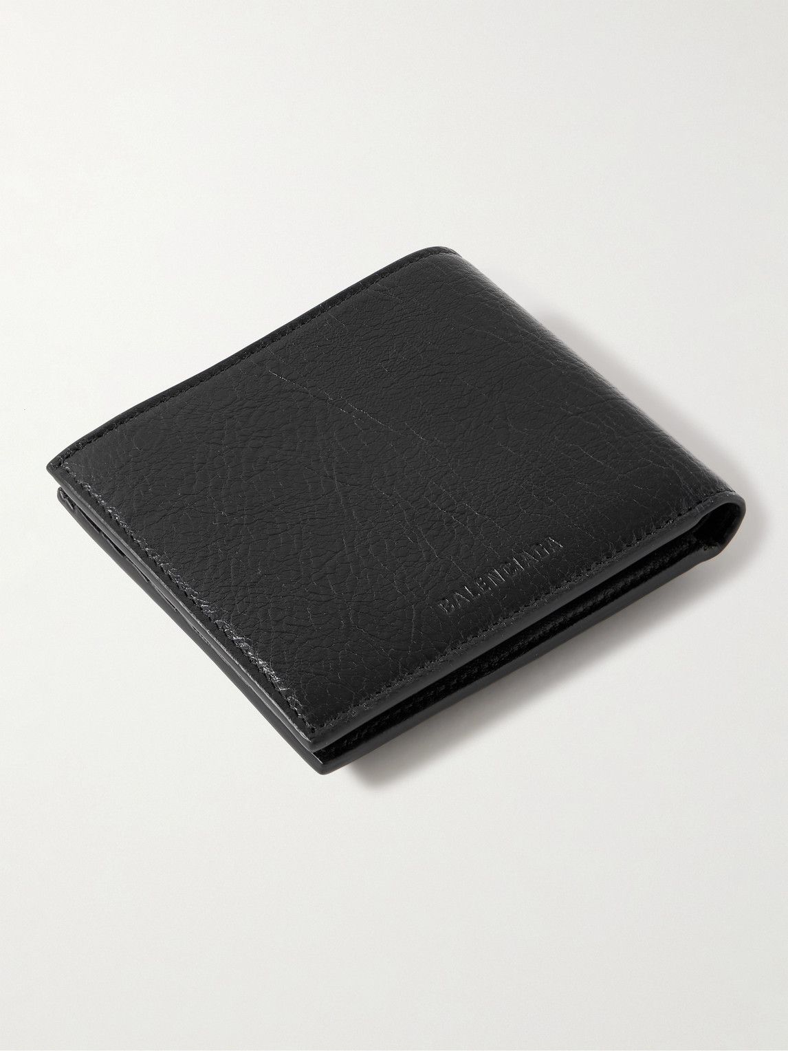Balenciaga Le Cagole Mini Folded Wallet In Black