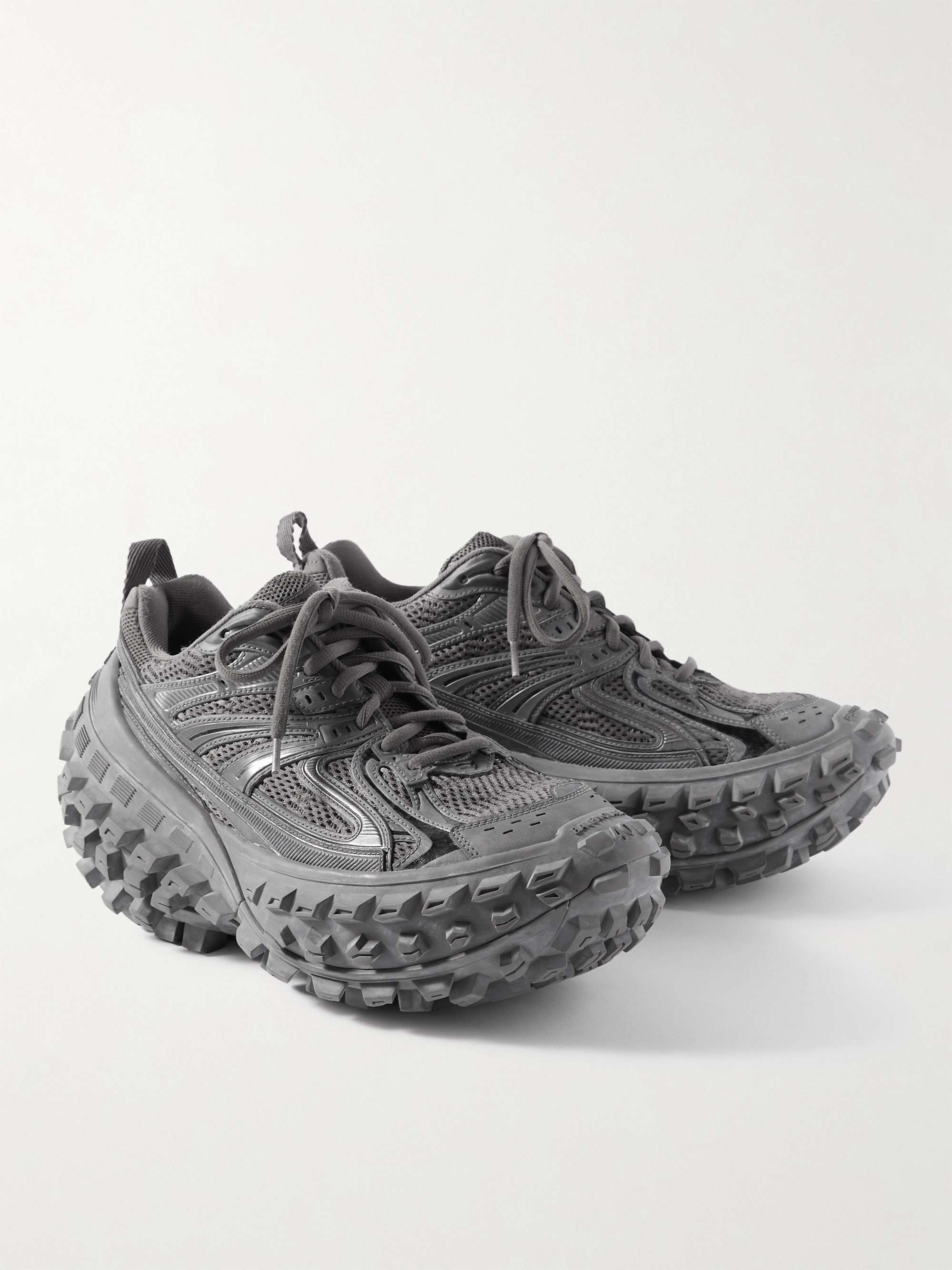 BALENCIAGA Sneakers in mesh e gomma Defender