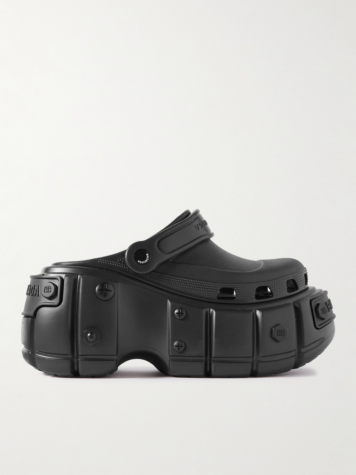 Balenciaga Rubber Platform Sandals - Men