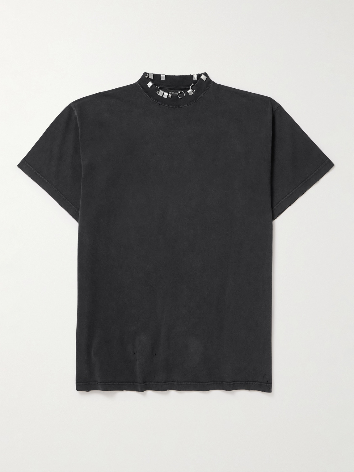 Balenciaga Oversized Embellished Cotton-Jersey T-Shirt - Men