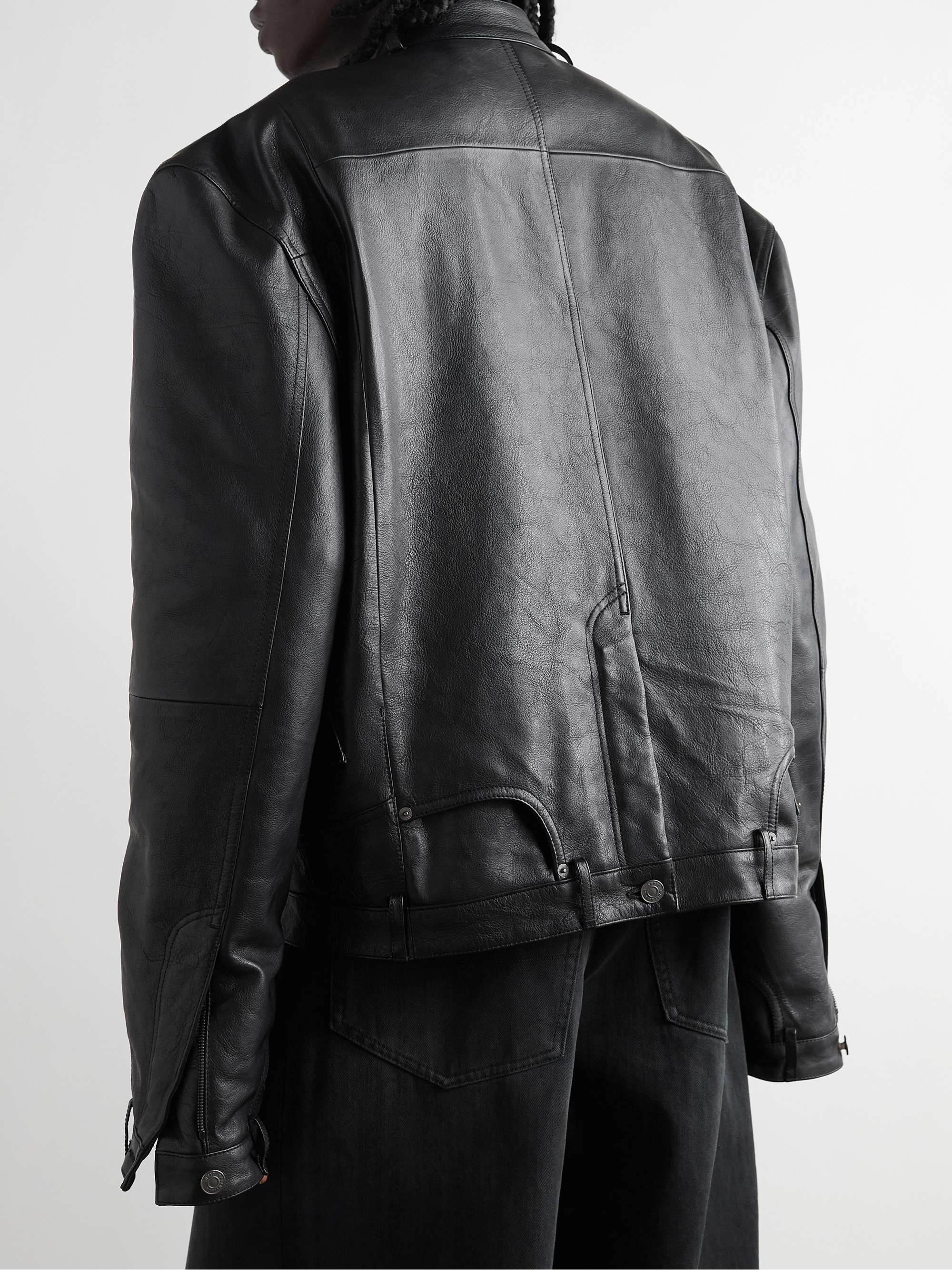 BALENCIAGA Leather Jacket for Men MR PORTER