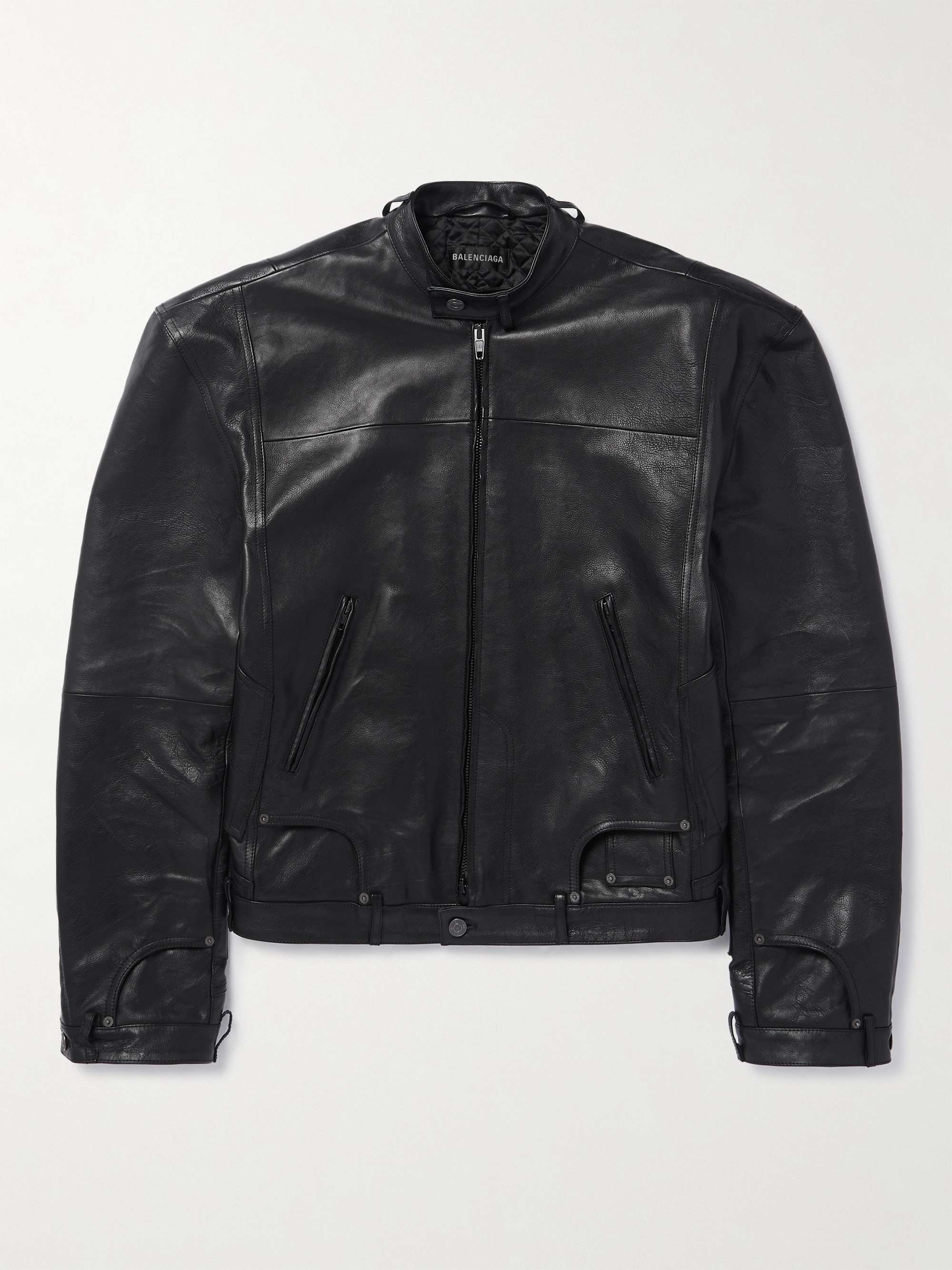 BALENCIAGA Leather Jacket for Men | MR PORTER