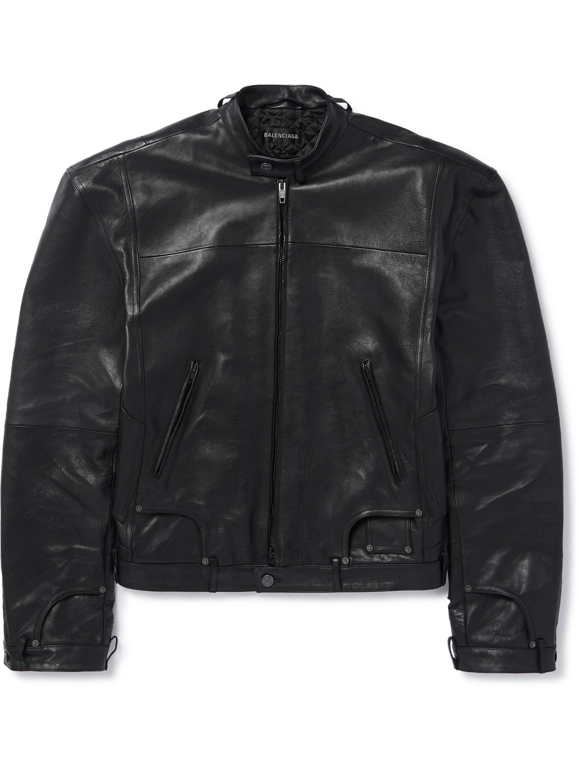 Balenciaga - Leather Jacket - Curated Menswear