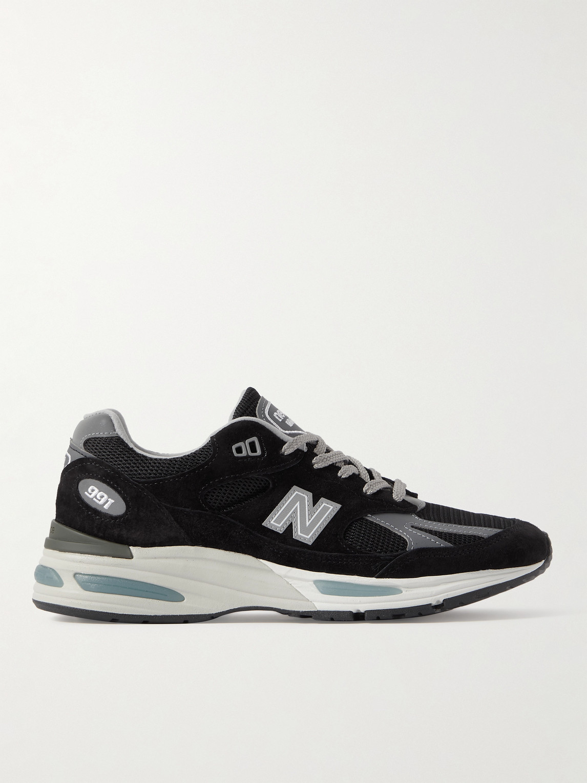 991v2 Suede and Mesh Sneakers