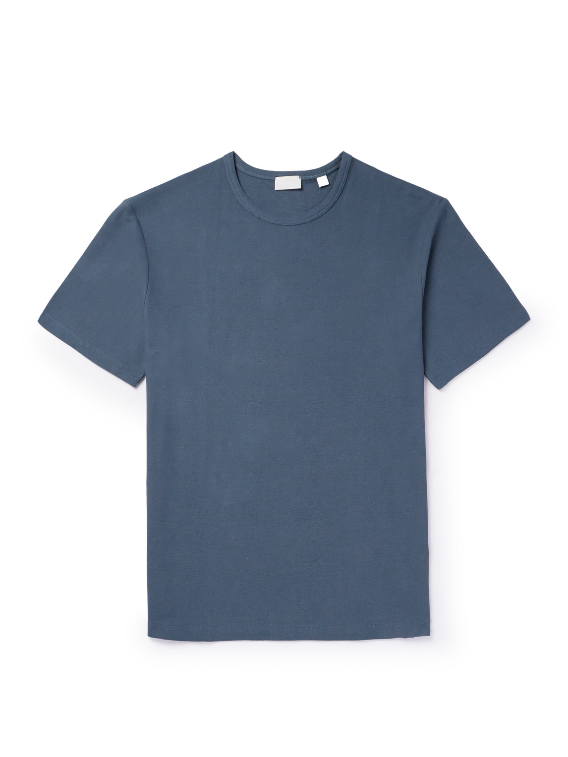 Håndværk Pima Cotton-jersey T-shirt In Blue