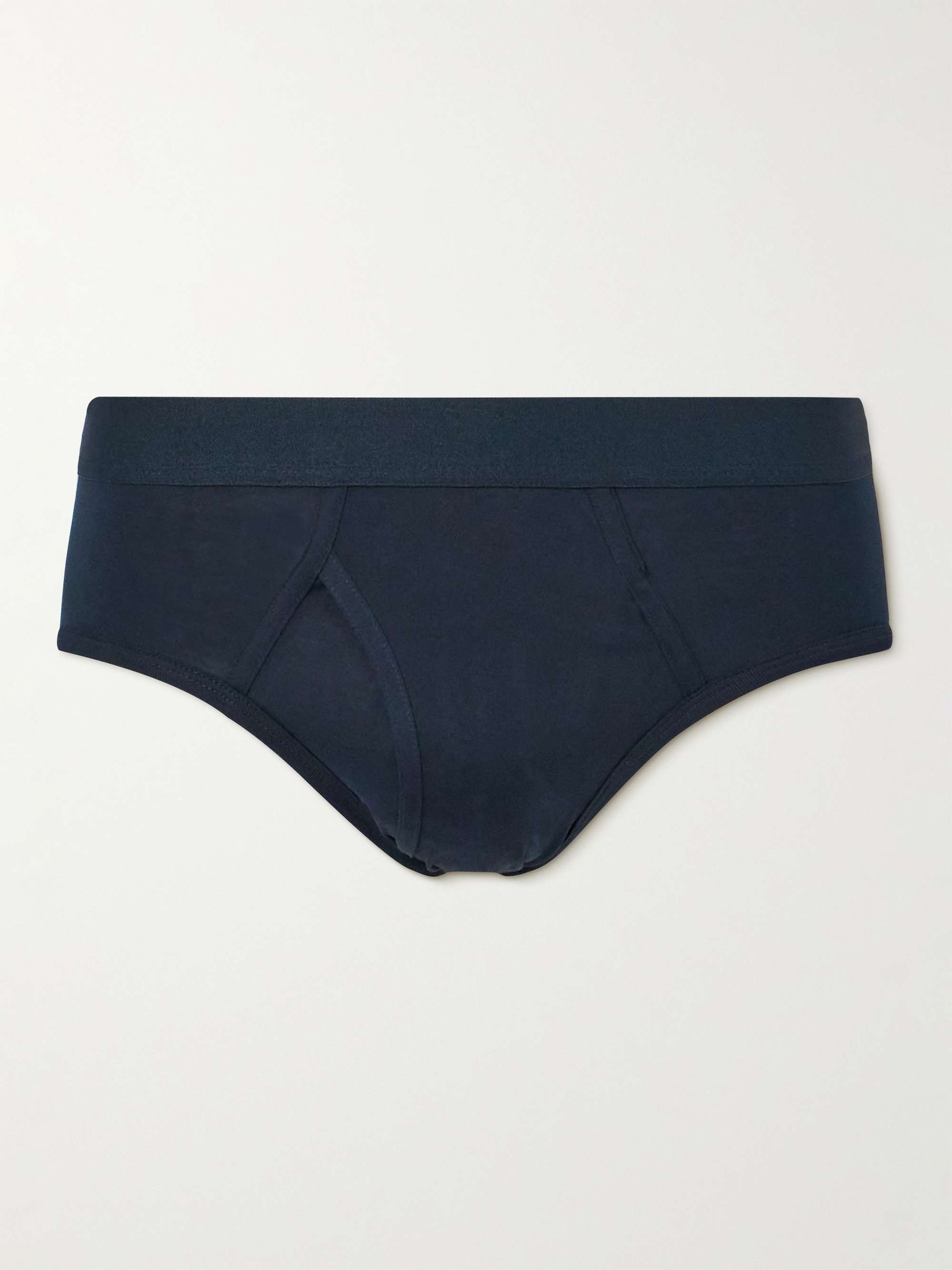 HANDVAERK Pima Cotton-Jersey Briefs for Men