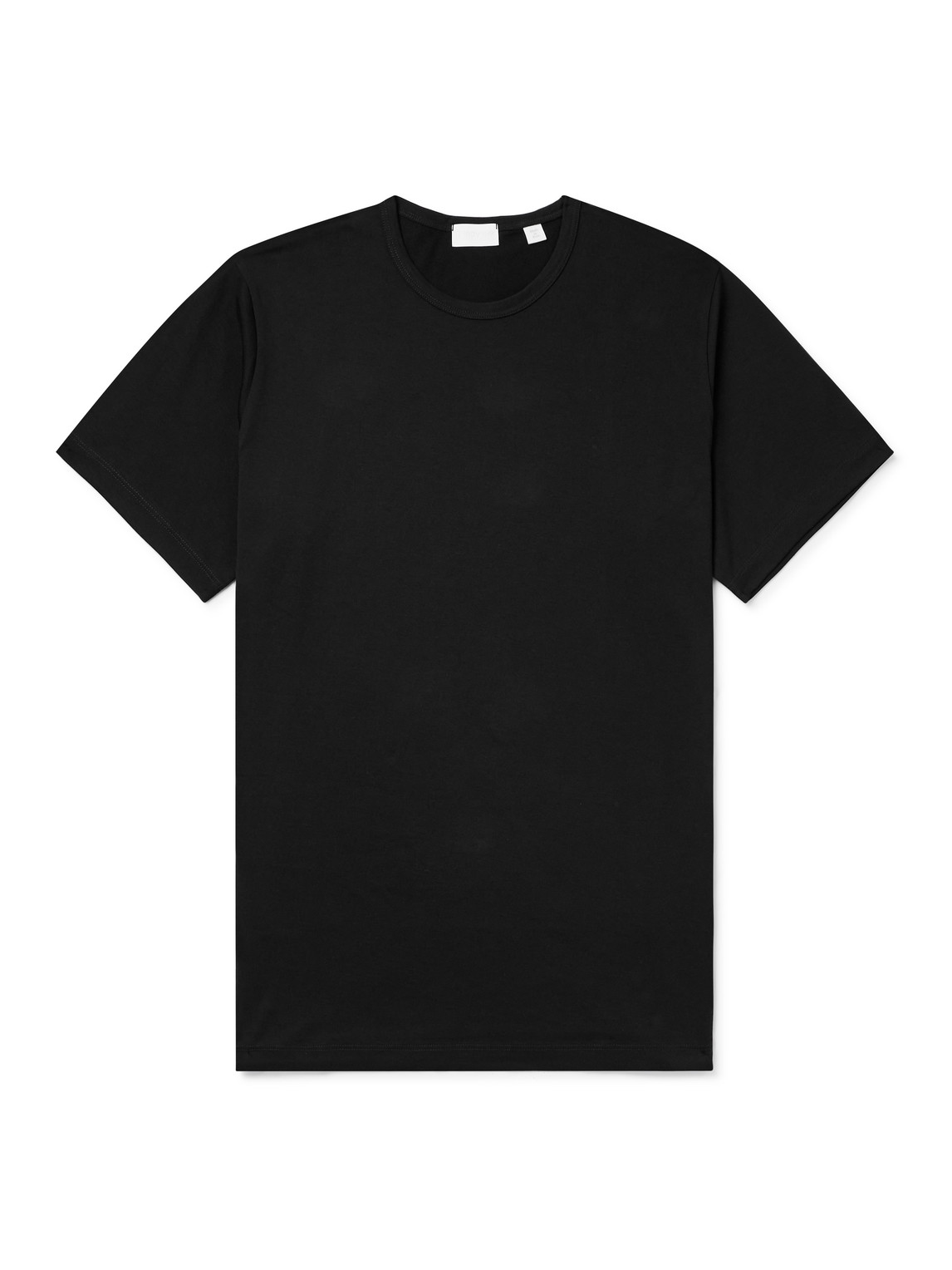 Håndværk Pima Cotton-jersey T-shirt In Black