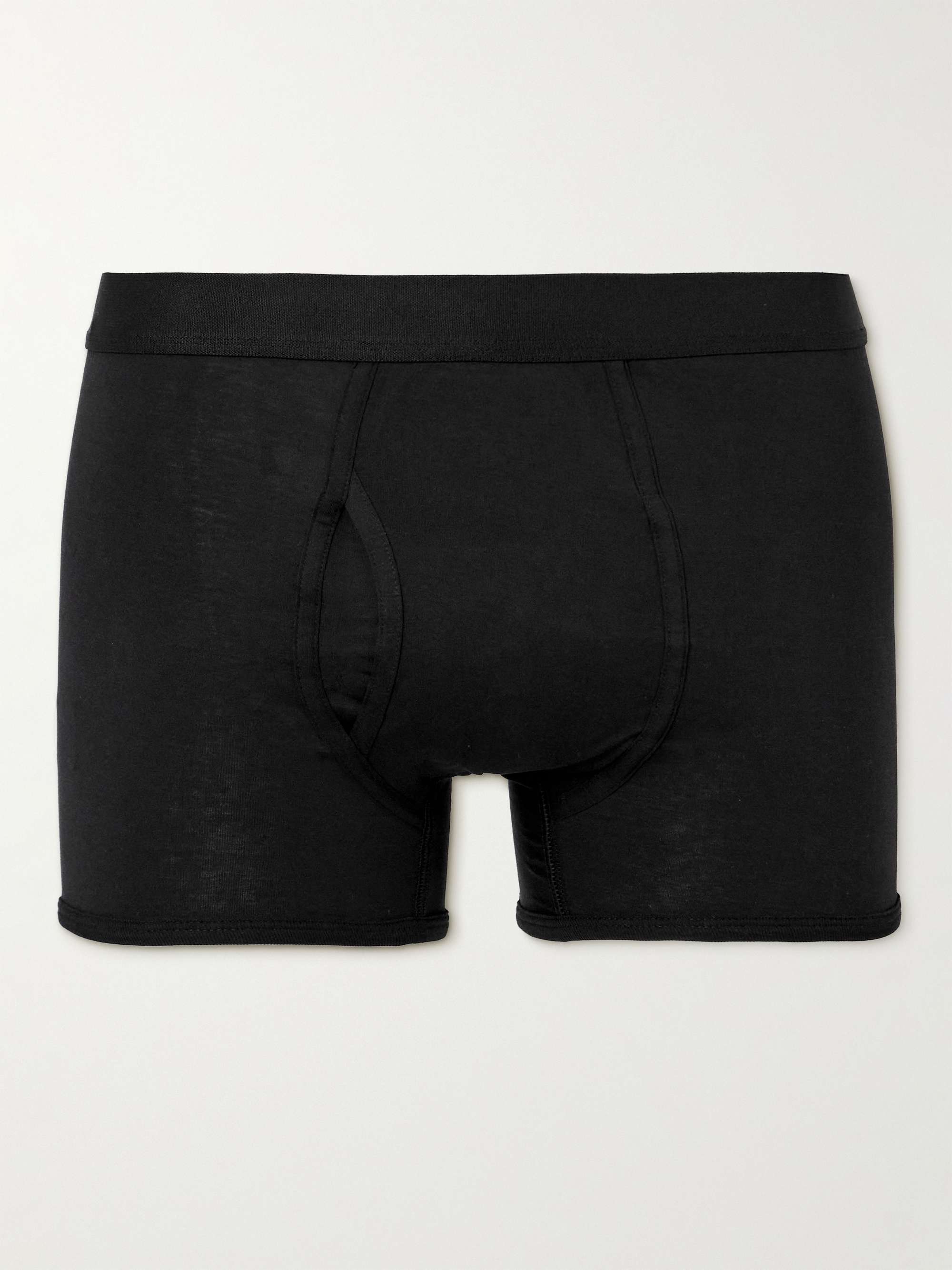 HANDVAERK Pima Cotton-Jersey Boxer Briefs for Men