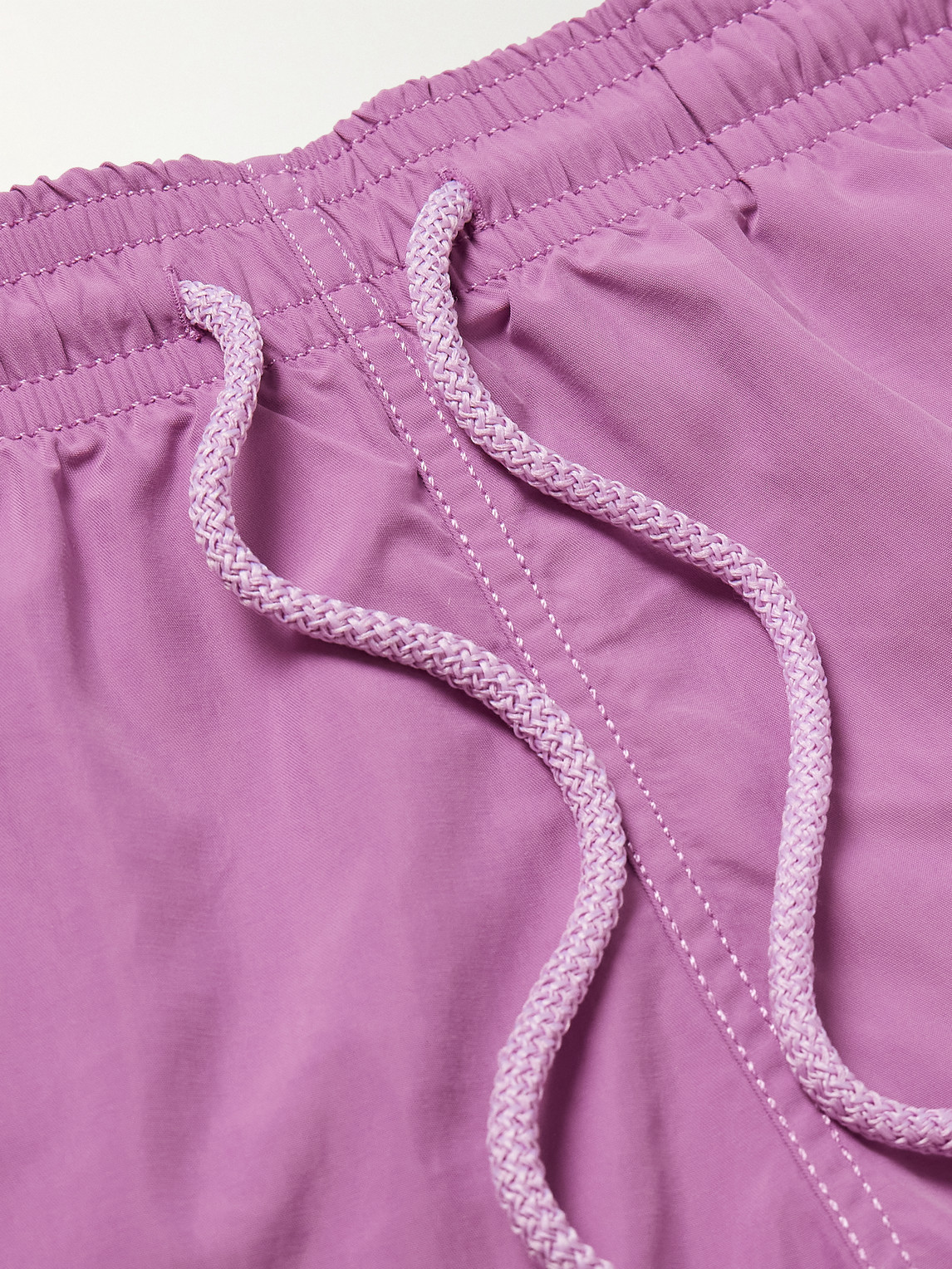 Shop Vilebrequin Moorea Straight-leg Mid-length Econyl® Swim Shorts In Pink
