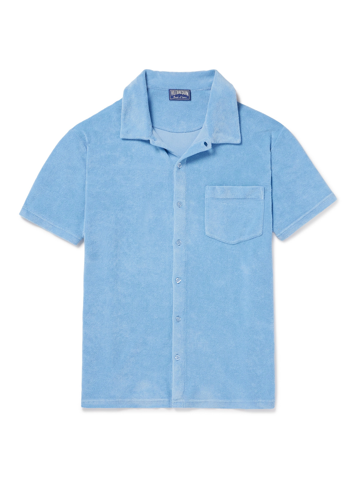 Vilebrequin Charli Cotton-blend Terry Shirt In Blue