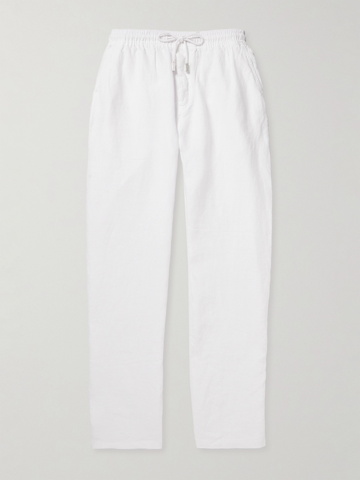 Vilebrequin Pacha Straight-Leg Linen Drawstring Trousers - Men